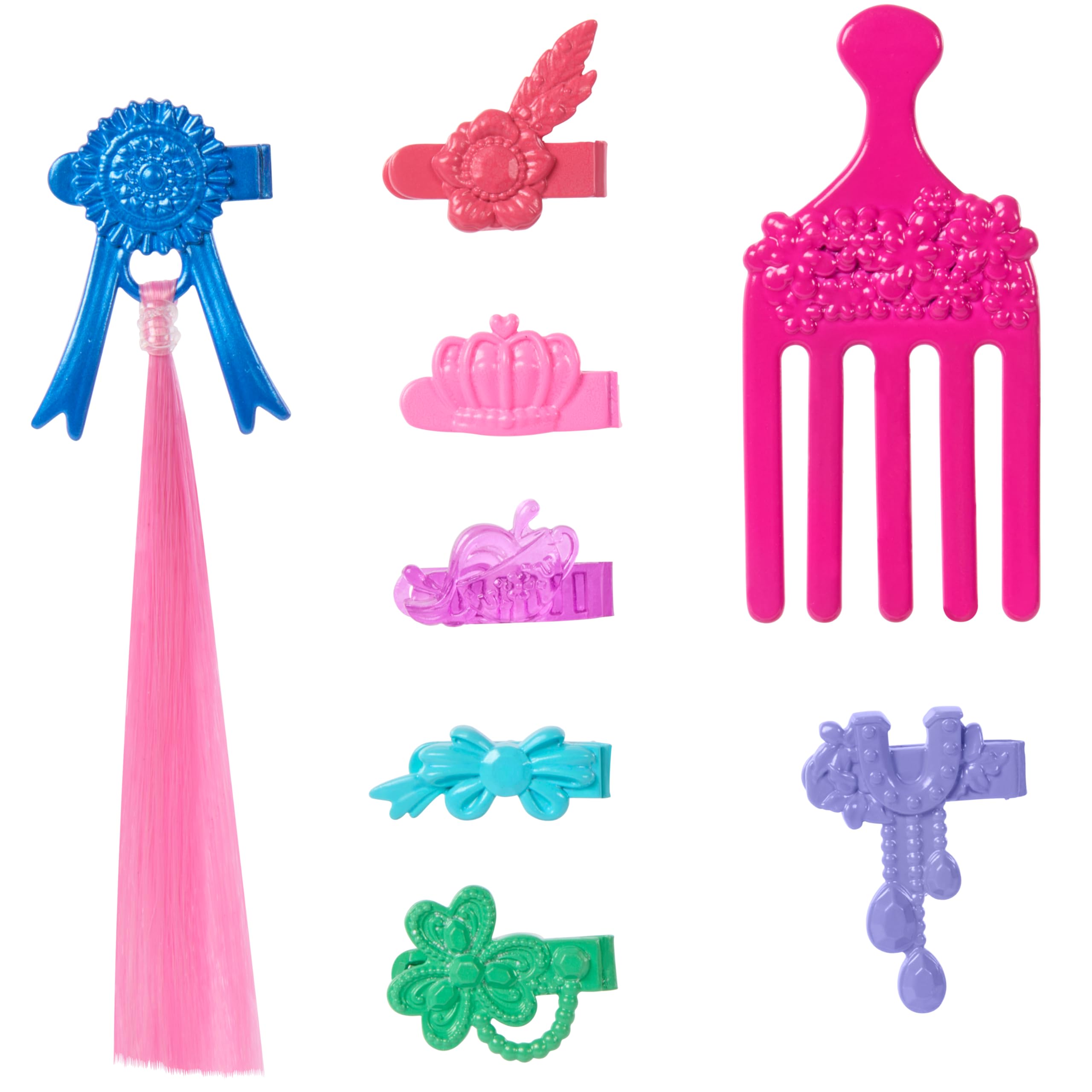 Barbie Horse & Accessories - Extra-Long Mane for Styling Fun (Pepper), Ages 3+ 3
