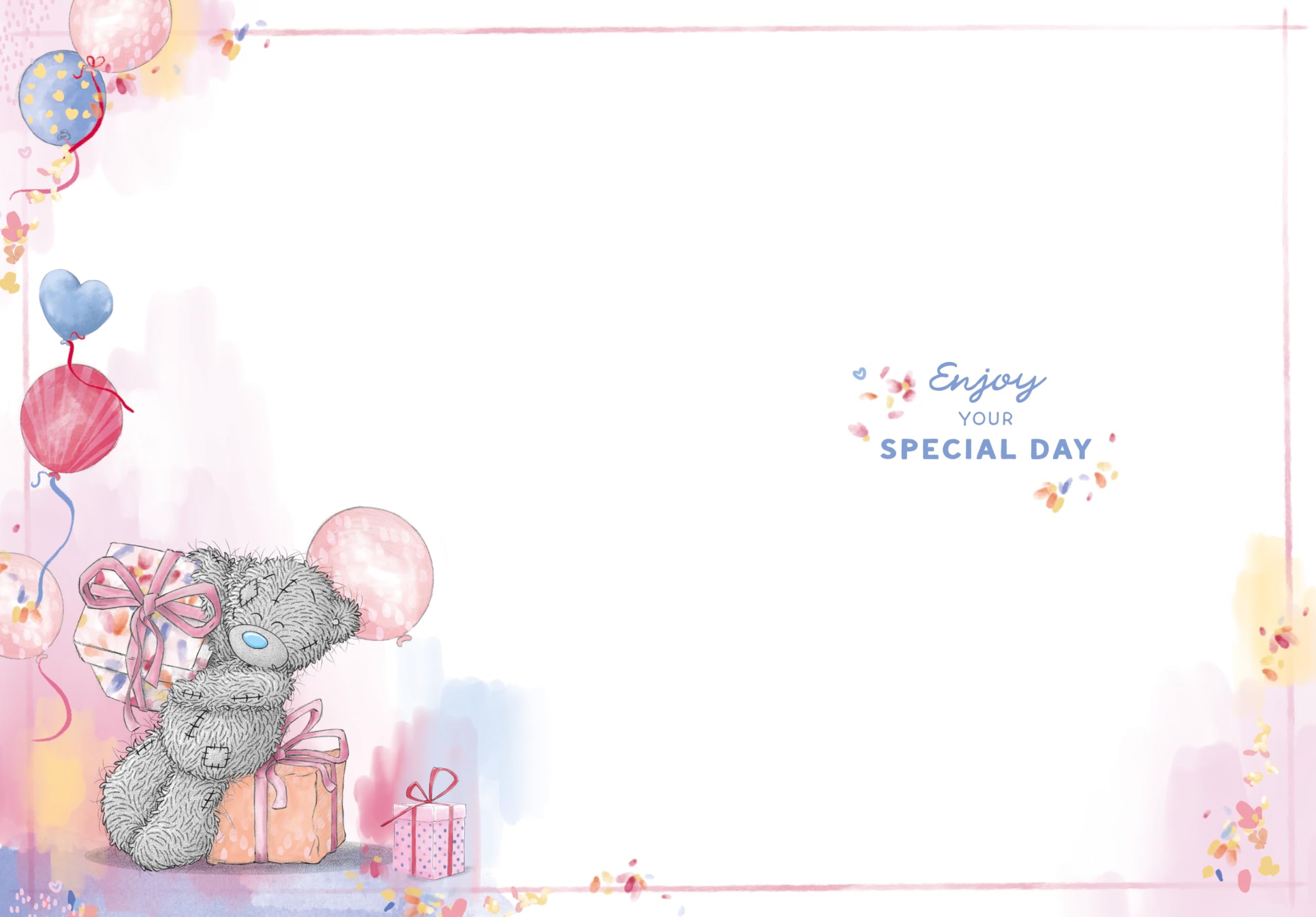 Me To You Bear Tatty Teddy 'To An Amazing Auntie' Luxury Gold Foil Birthday Card | 6 x 9 Inches