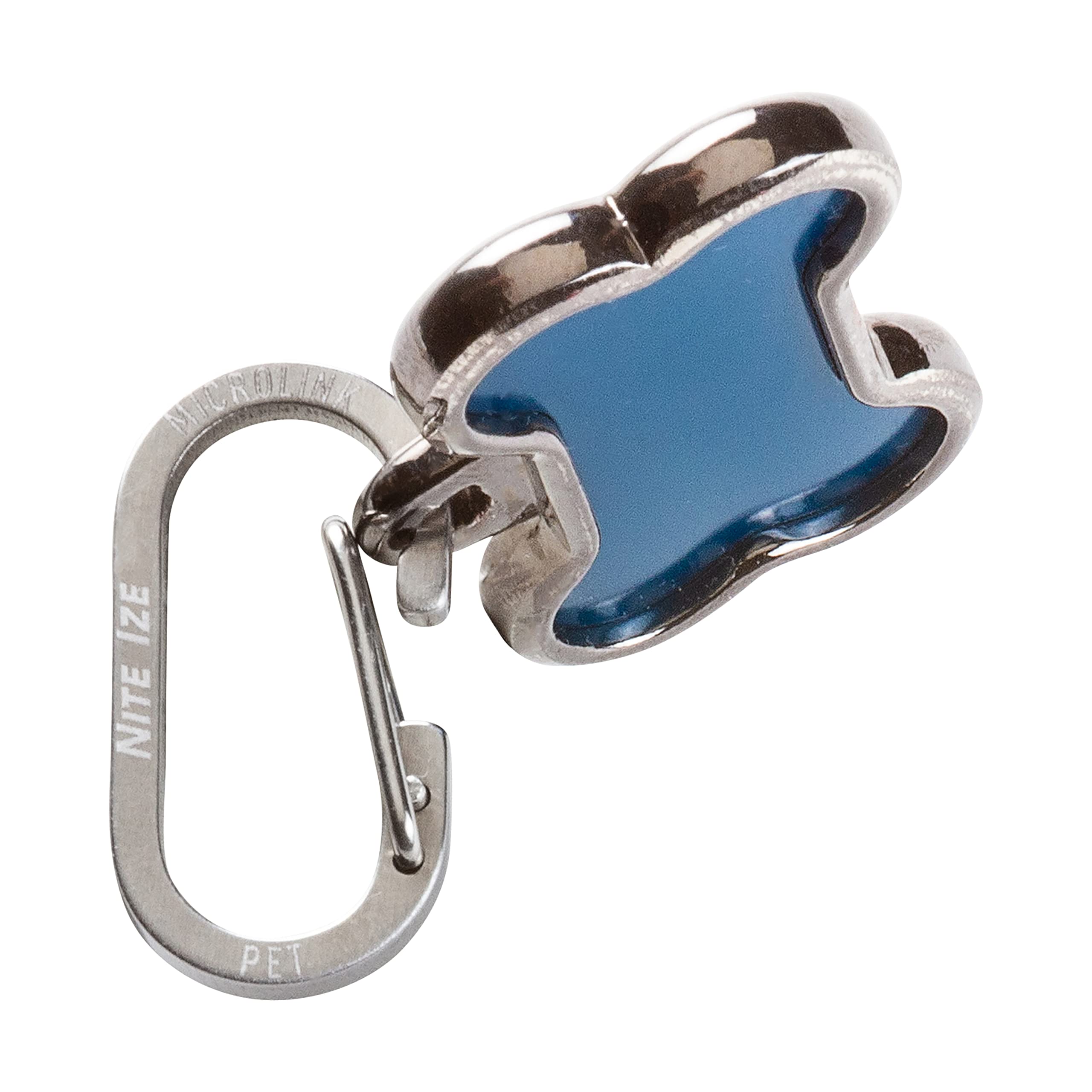 Nite Ize MicroLink Pet Tag Carabiner - Stainless Steel | Secures Tags | Easy Transfer 3