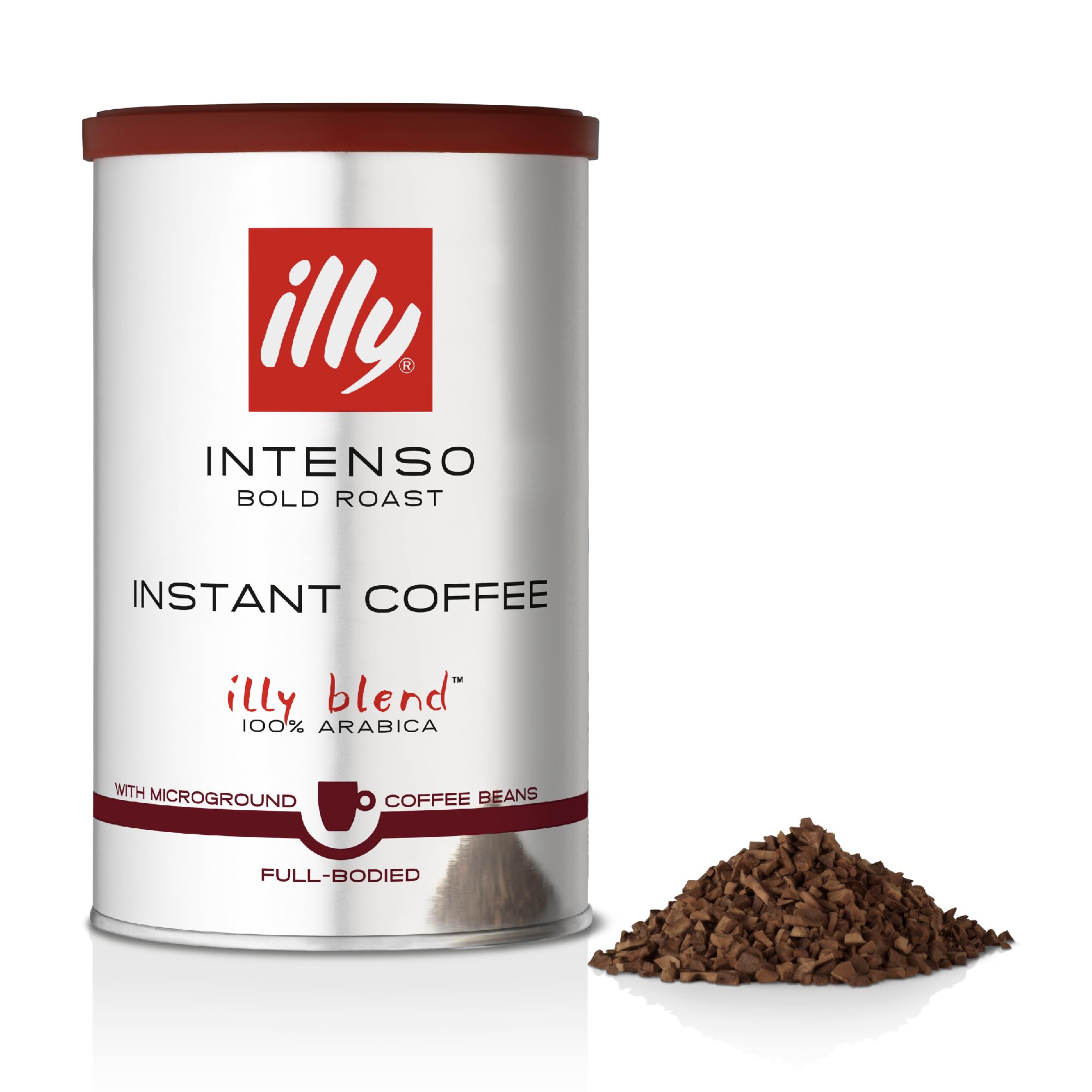 illy Instant Coffee - Intenso Dark Roast | 100% Arabica | 95g Pack
