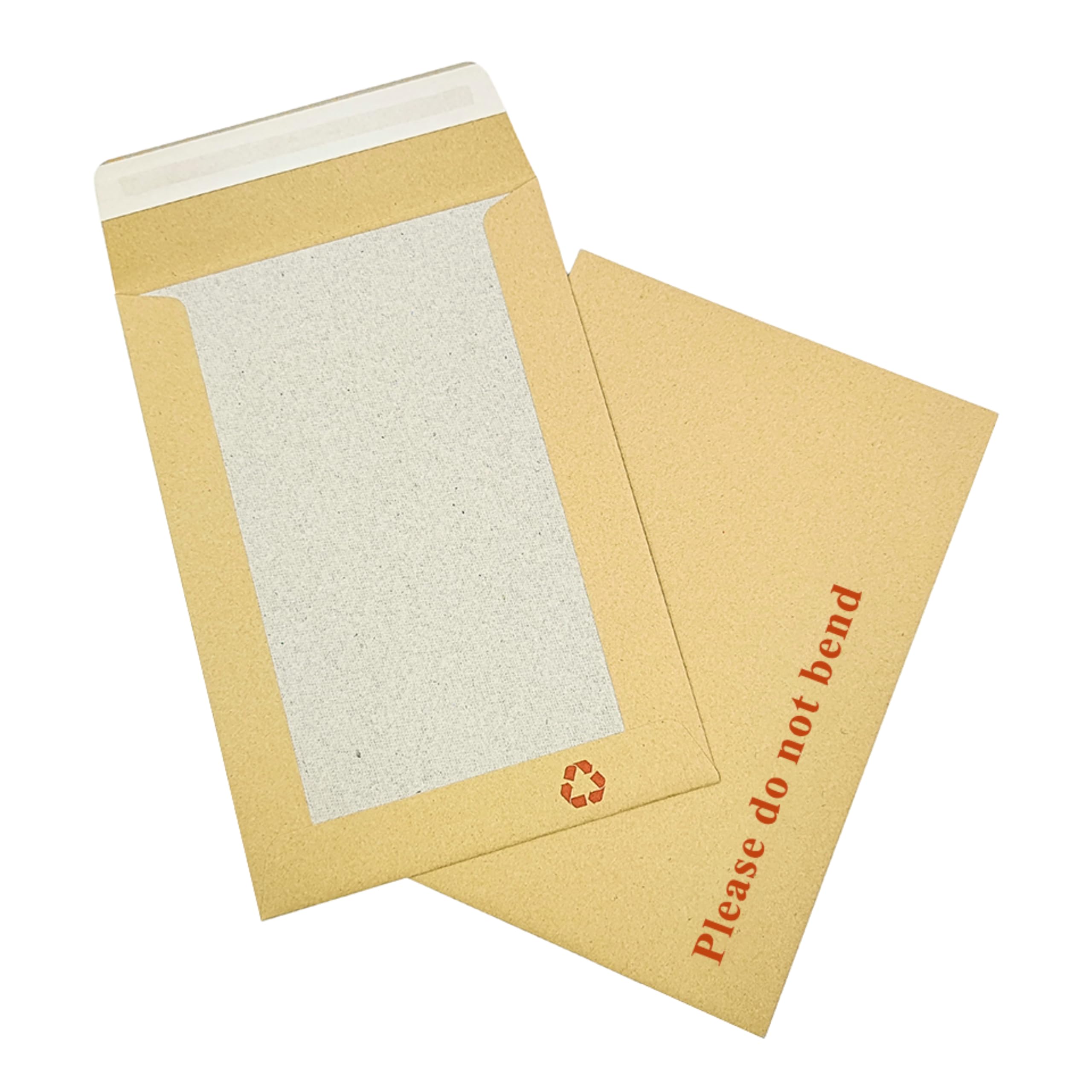 Double Dragon 50-Pack A6 C6 Manilla Hard Board Backed Envelopes | 162mm x 114mm | Rigid Protection 1