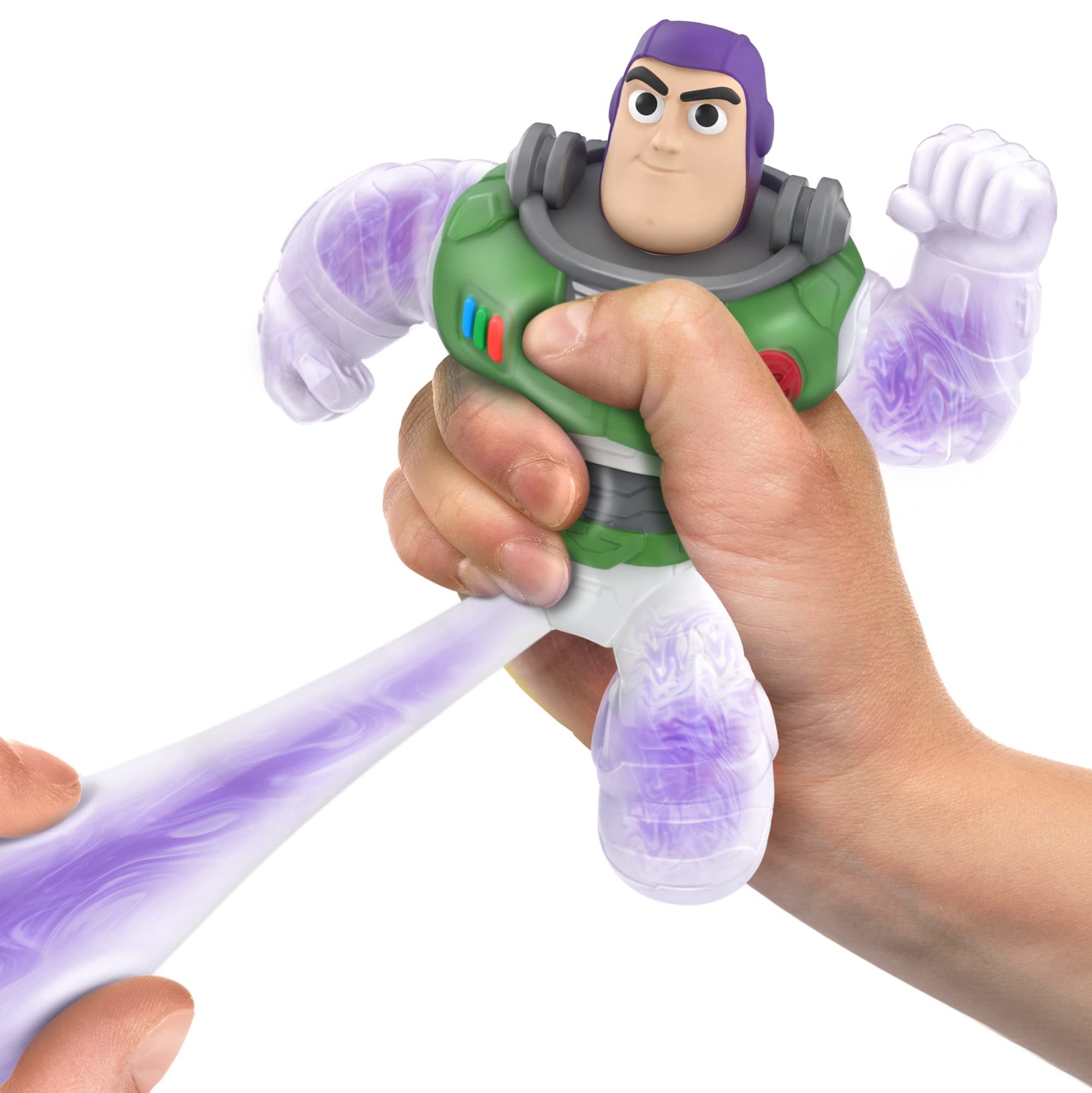 Heroes of Goo Jit Zu Lightyear Versus Pack - Buzz vs Zyclops, Stretchy Squishy Action Figures for Ages 4+ 5