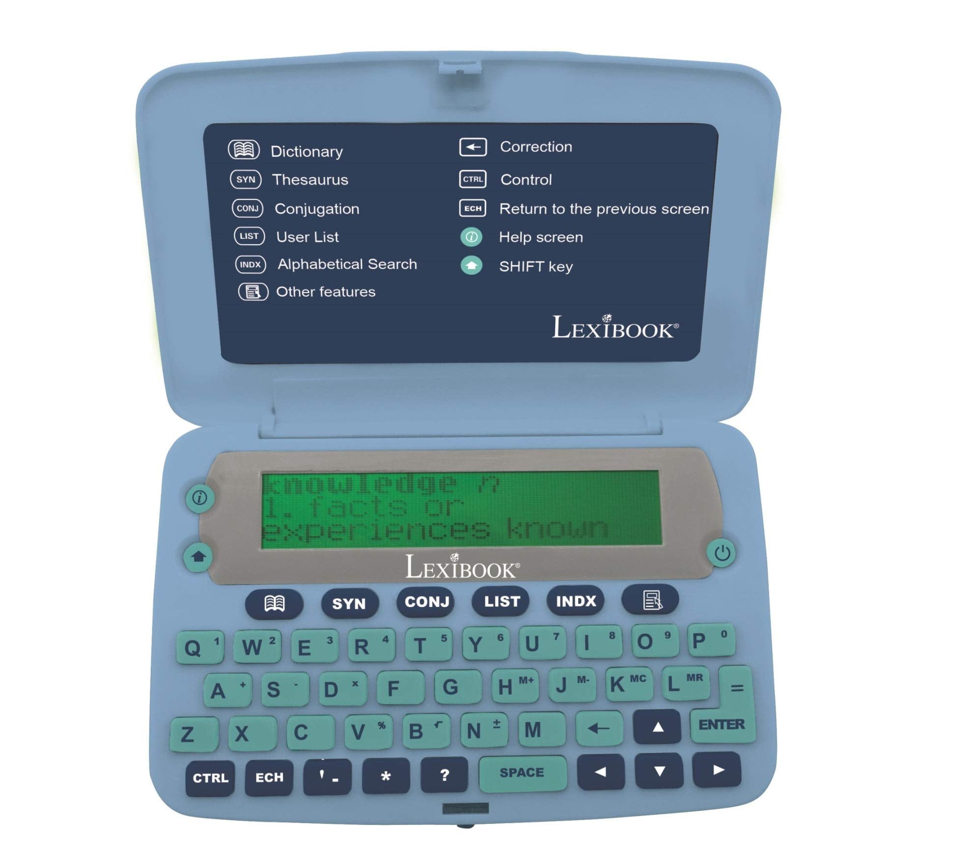 Lexibook D650EN Electronic English Dictionary - 380,000 Words, Thesaurus & Grammar Tool 1