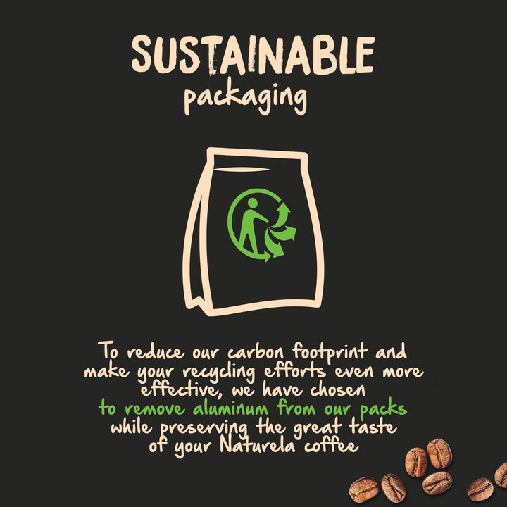 Naturela - Organic Coffee Beans 100% Arabica | Slow-Roasted Whole Bean