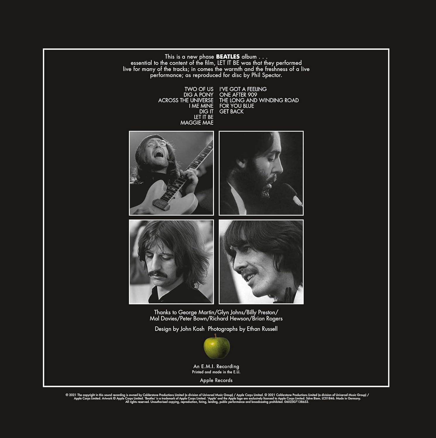 The Beatles - Let It Be [VINYL] 2