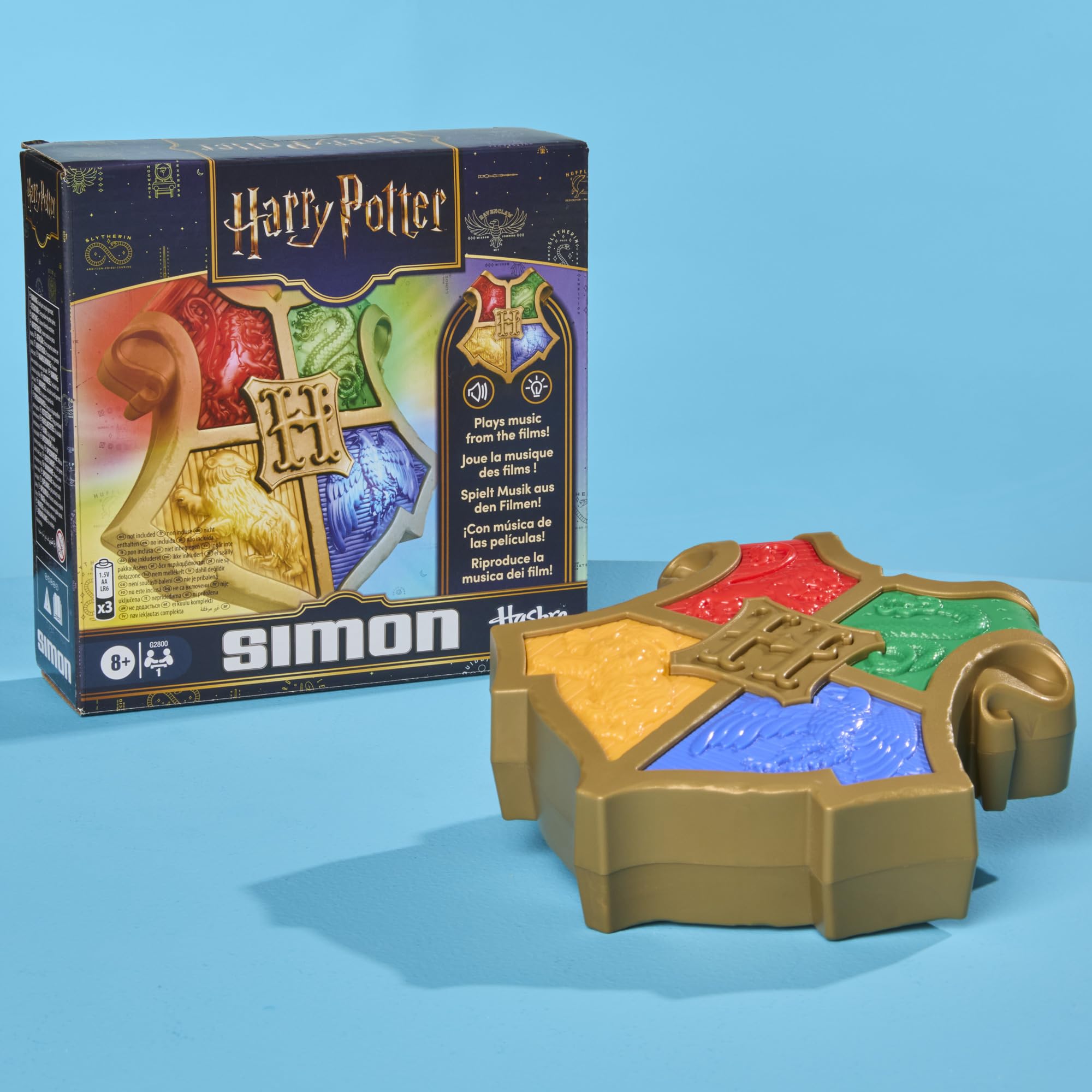 Hasbro Gaming Simon Harry Potter Edition Handheld Electronic Memory Game for Ages 8+ 7