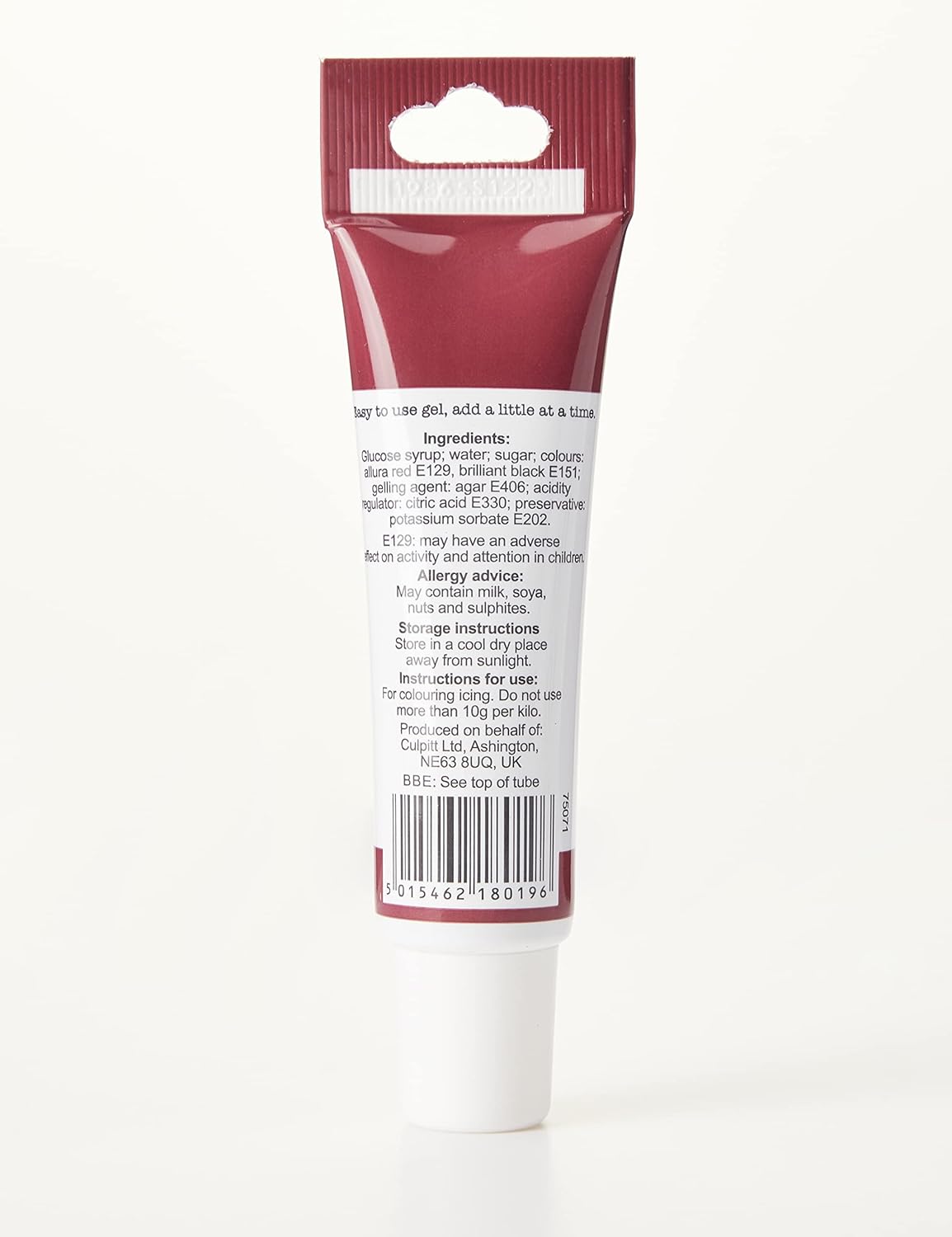 Colour Splash - Food Colouring Gel Squeezy Tube Edible Concentrated 6