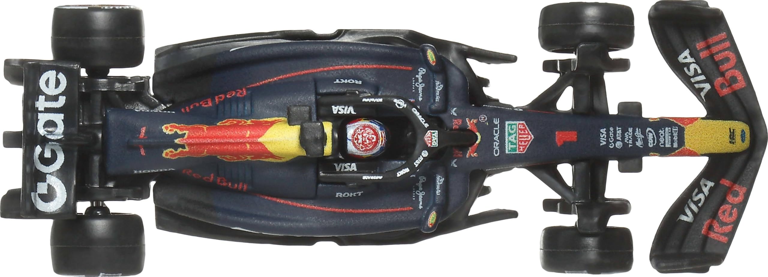 Hot Wheels Oracle Red Bull Racing Max Verstappen #1 F1 Car | 1:64 Scale Die-Cast Metal/Metal 5