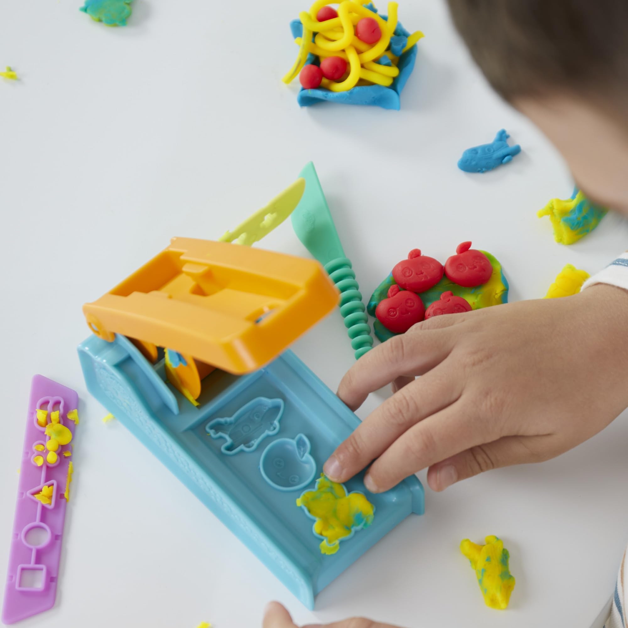 Play-Doh Fun Factory Starter Set - Squeeze & Shape Play for Kids Age 3+