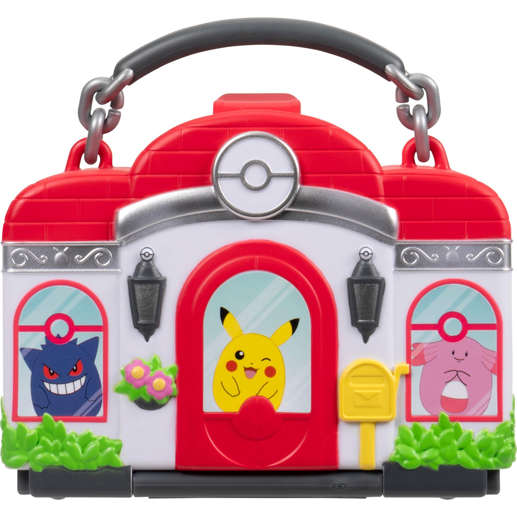 Squish-a-longs Pokémon Centre Playset by Jazwares | Includes 4 Mini-Squish | Portable Truck 2