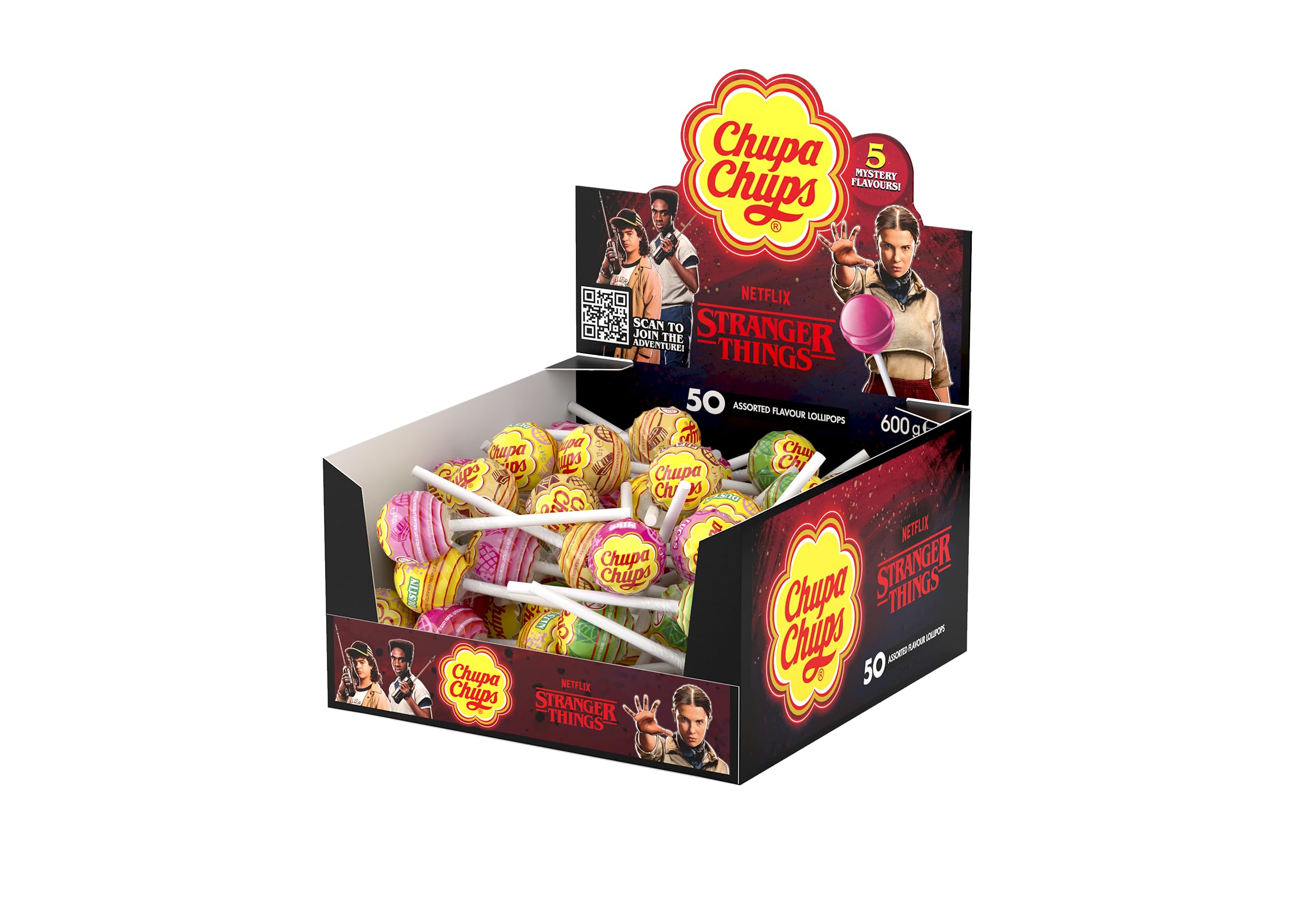 Chupa Chups Stranger Things - Right Side Up Limited Edition Lollipop 1