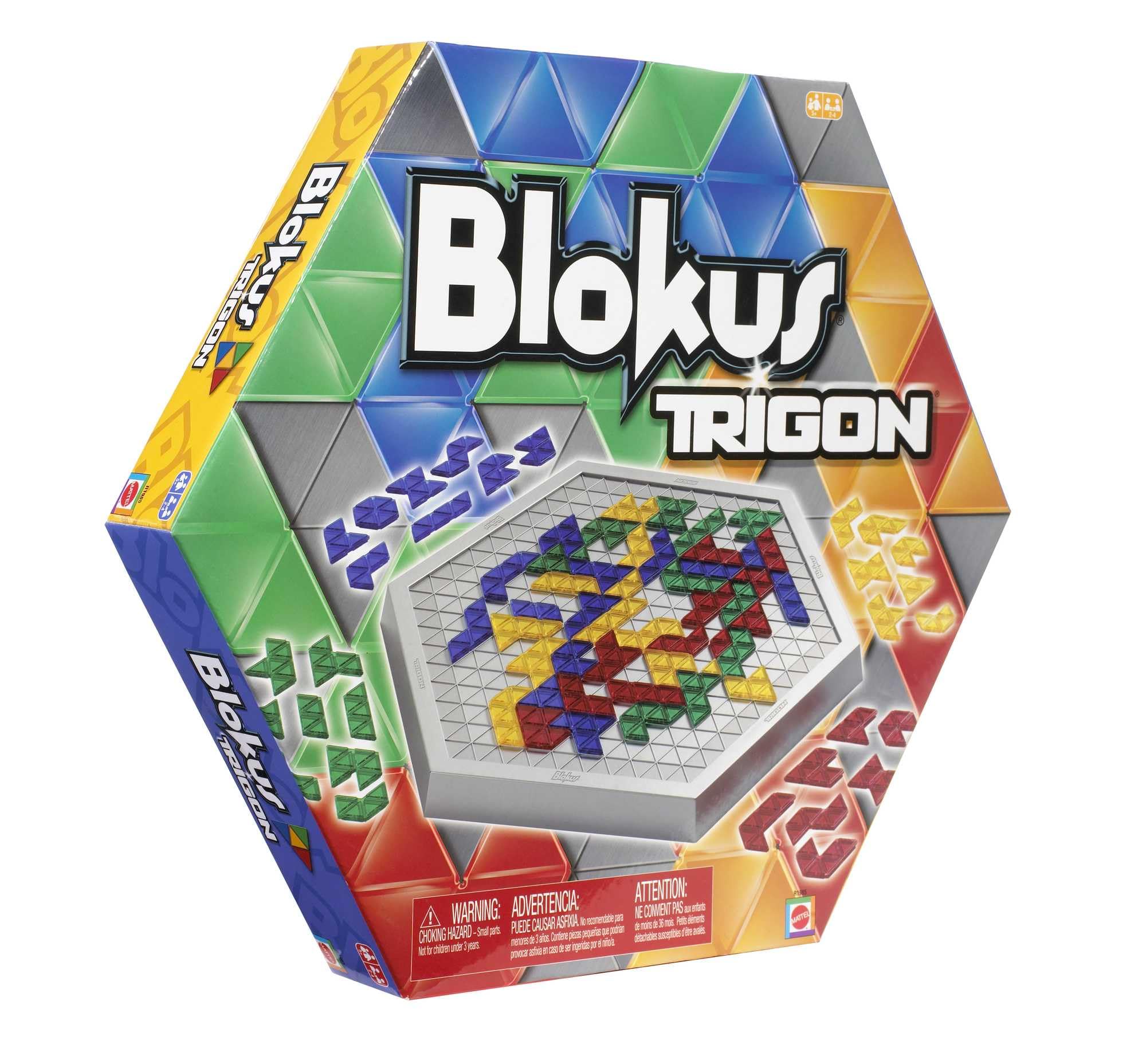 Mattel Games Blokus Trigon Board Game 7