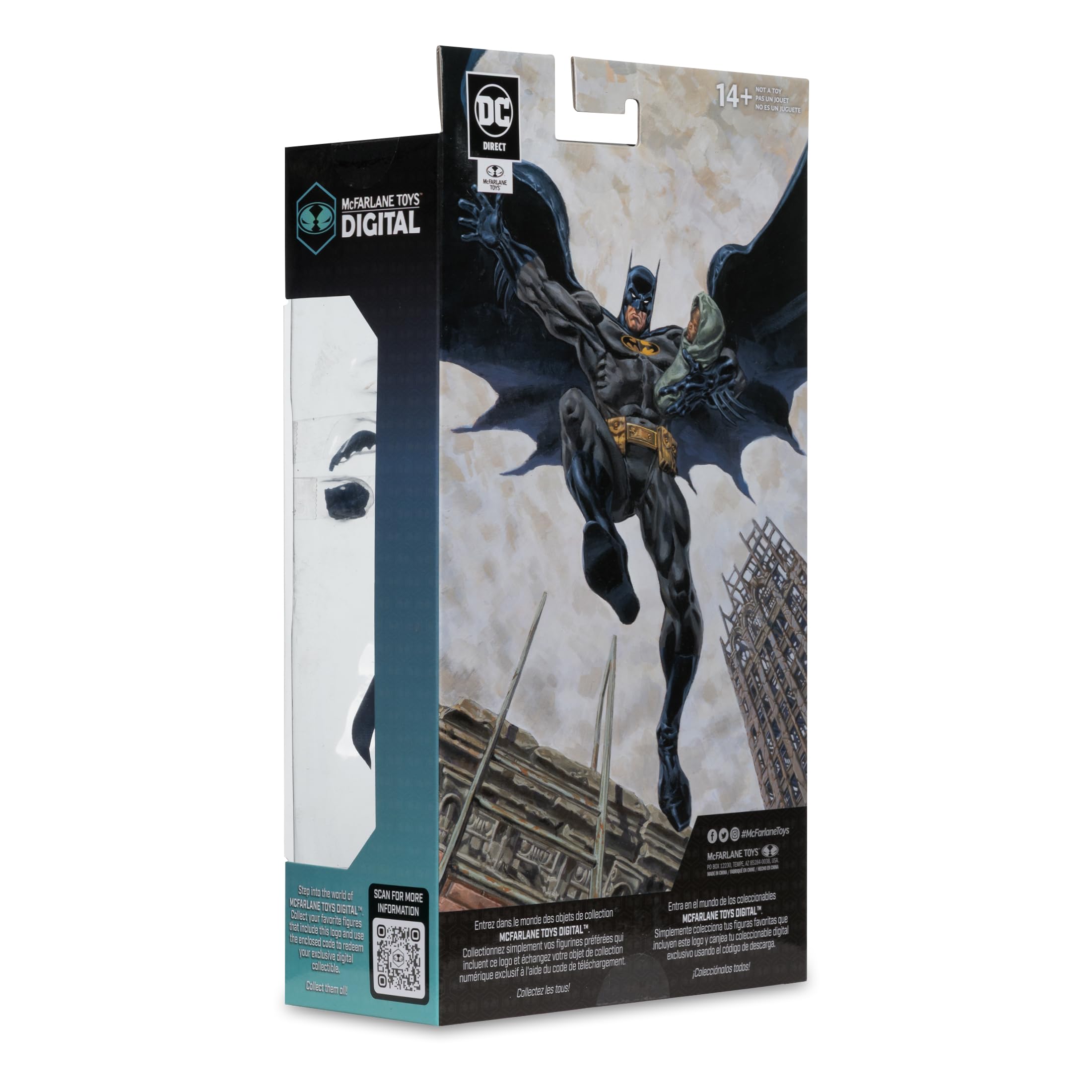 McFarlane DC Batman (No Man's Land) 7in Action Figure with Digital Collectible 6