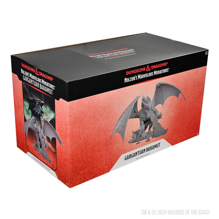 WizKids D&D Nolzur's Marvelous Miniatures Gargantuan Bahamut Unpainted Miniature