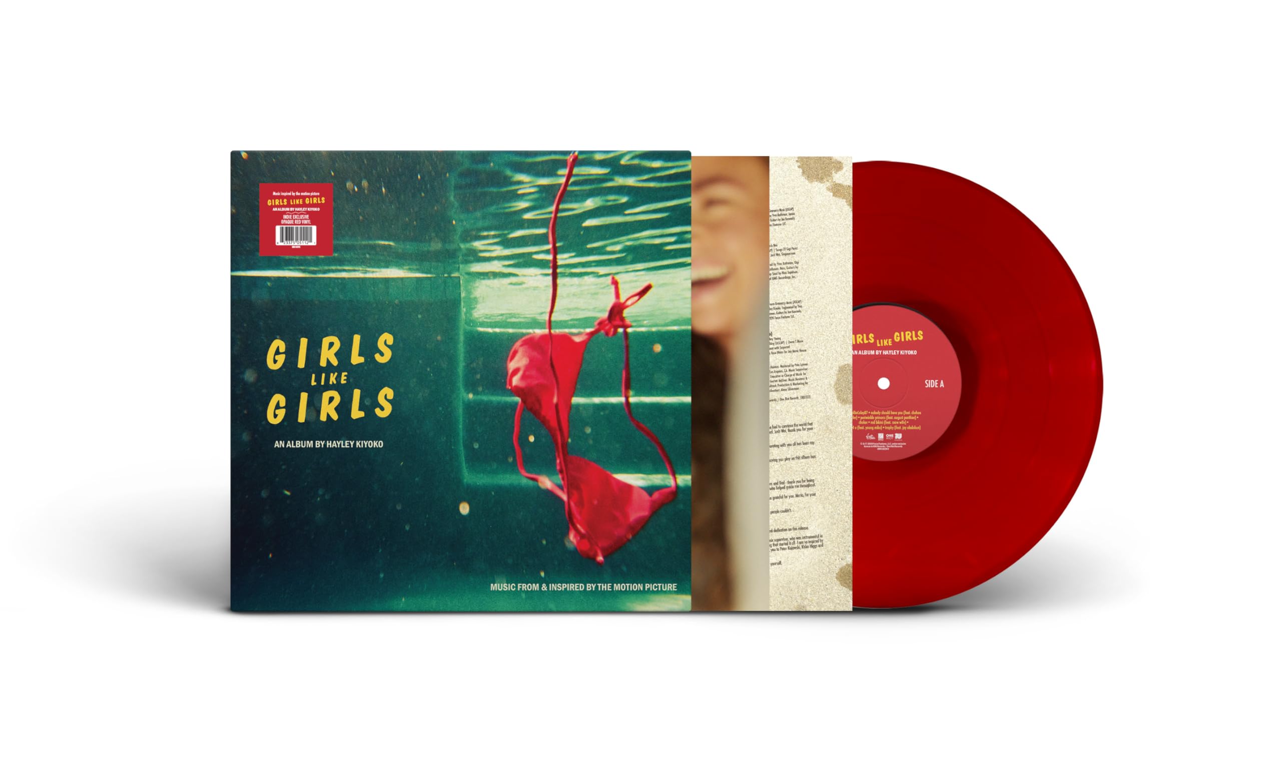 Hayley Kiyoko - girls like girls the album [Opaque Red Vinyl]