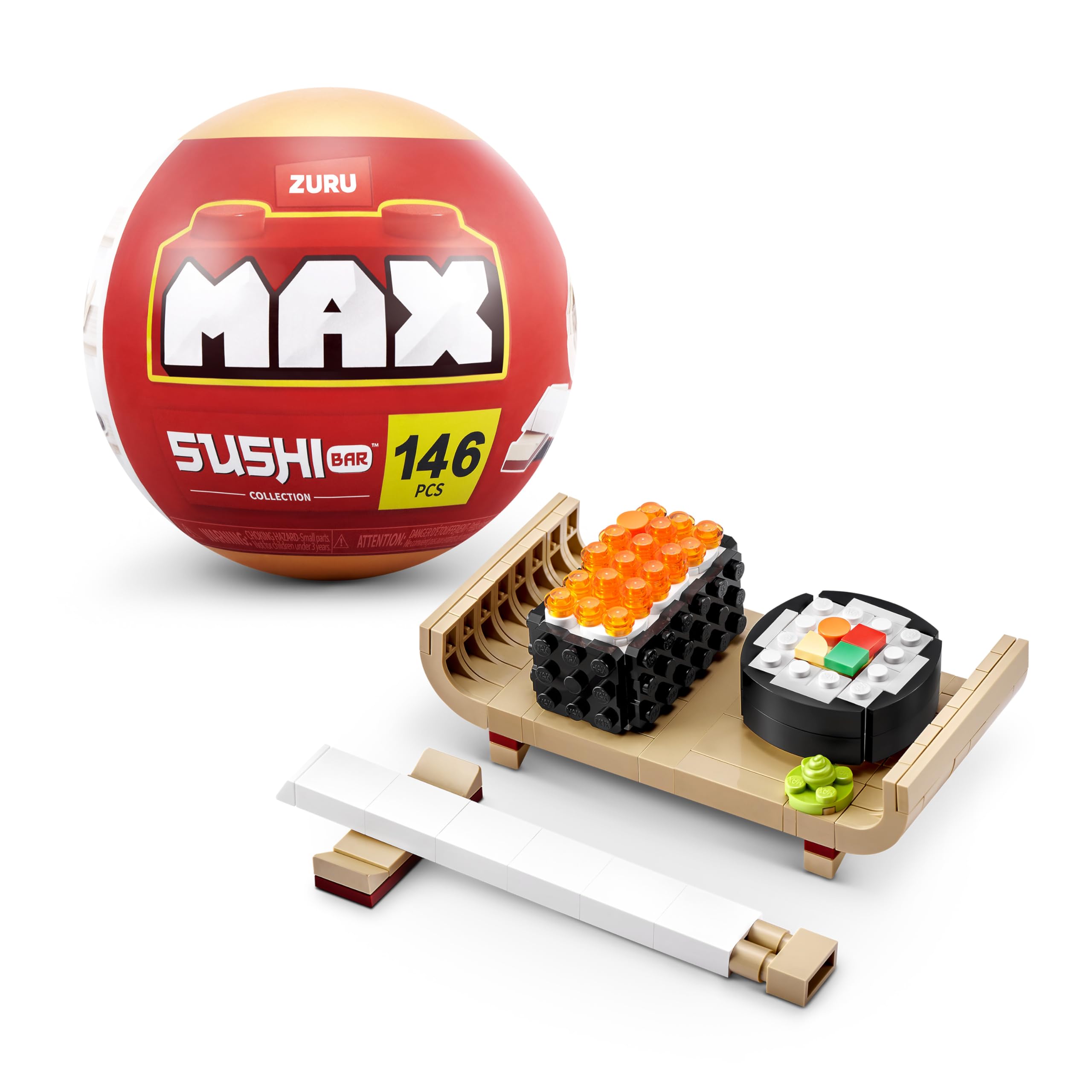 Max Build More Premium Sushi Bar Collection - Building Set for Ages 8+ 1