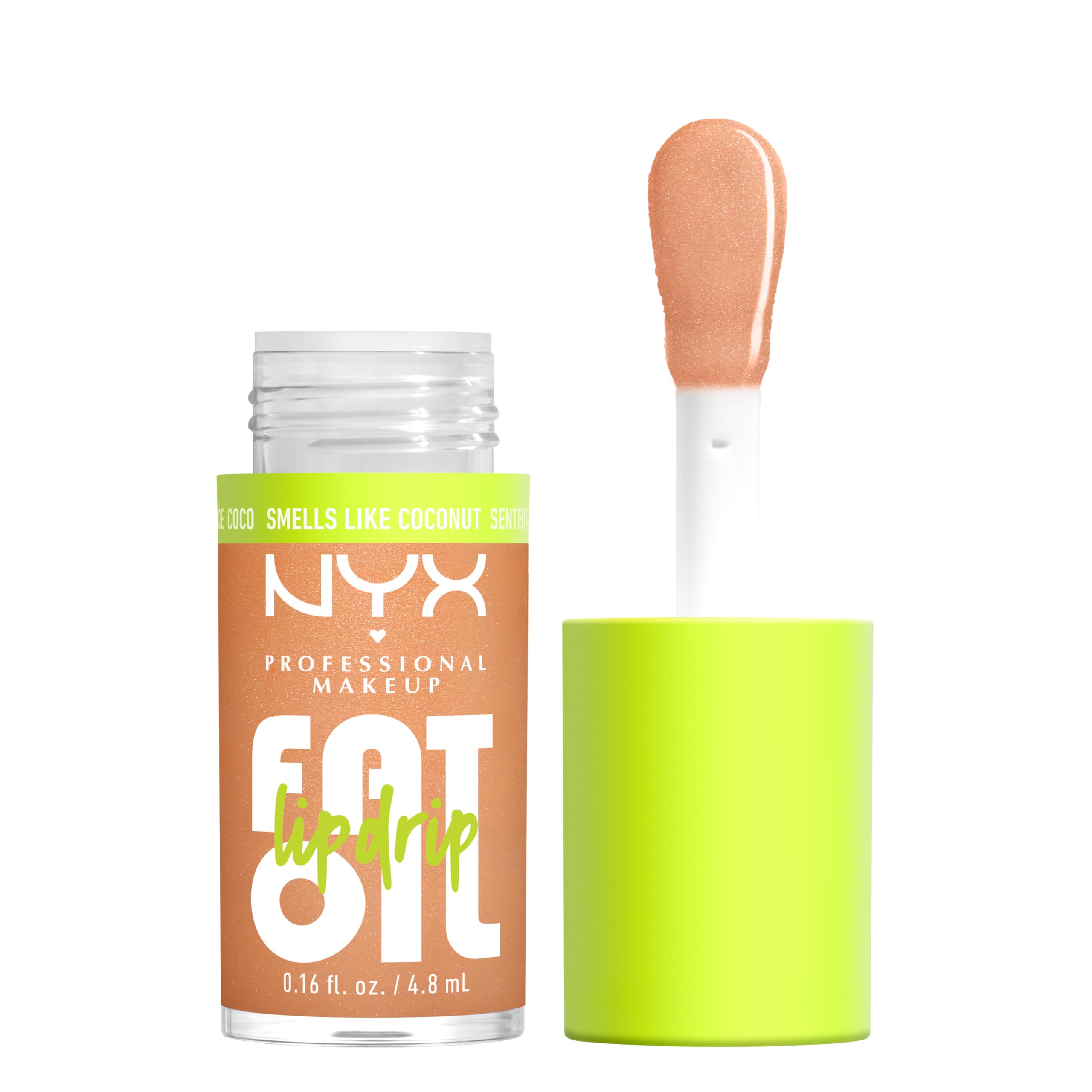 NYX PROFESSIONAL MAKEUP Fat Oil Lip Drip High Shine Tinted Gloss - 12 Hour Hydration | Vegan Formula