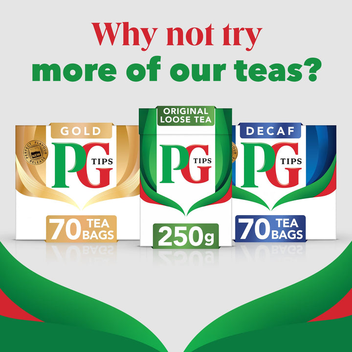 PG Tips Loose Black Tea 250g - Refreshing & Flavourful Blend