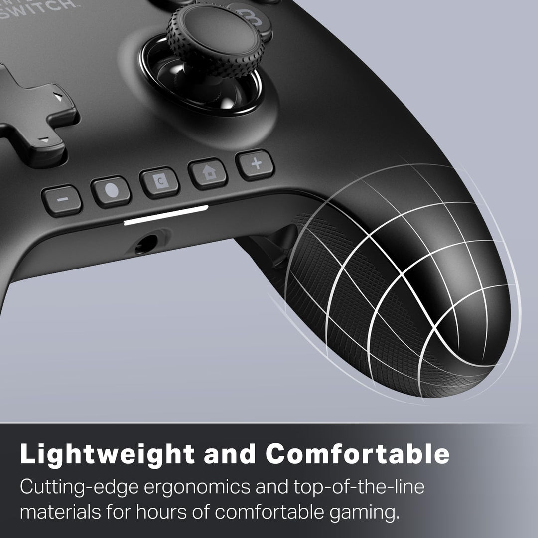 PowerA Advantage Wired Controller for Nintendo Switch 2 - Black, Hall Effect Sticks, Mappable Buttons, C Button, On-board Audio Controls