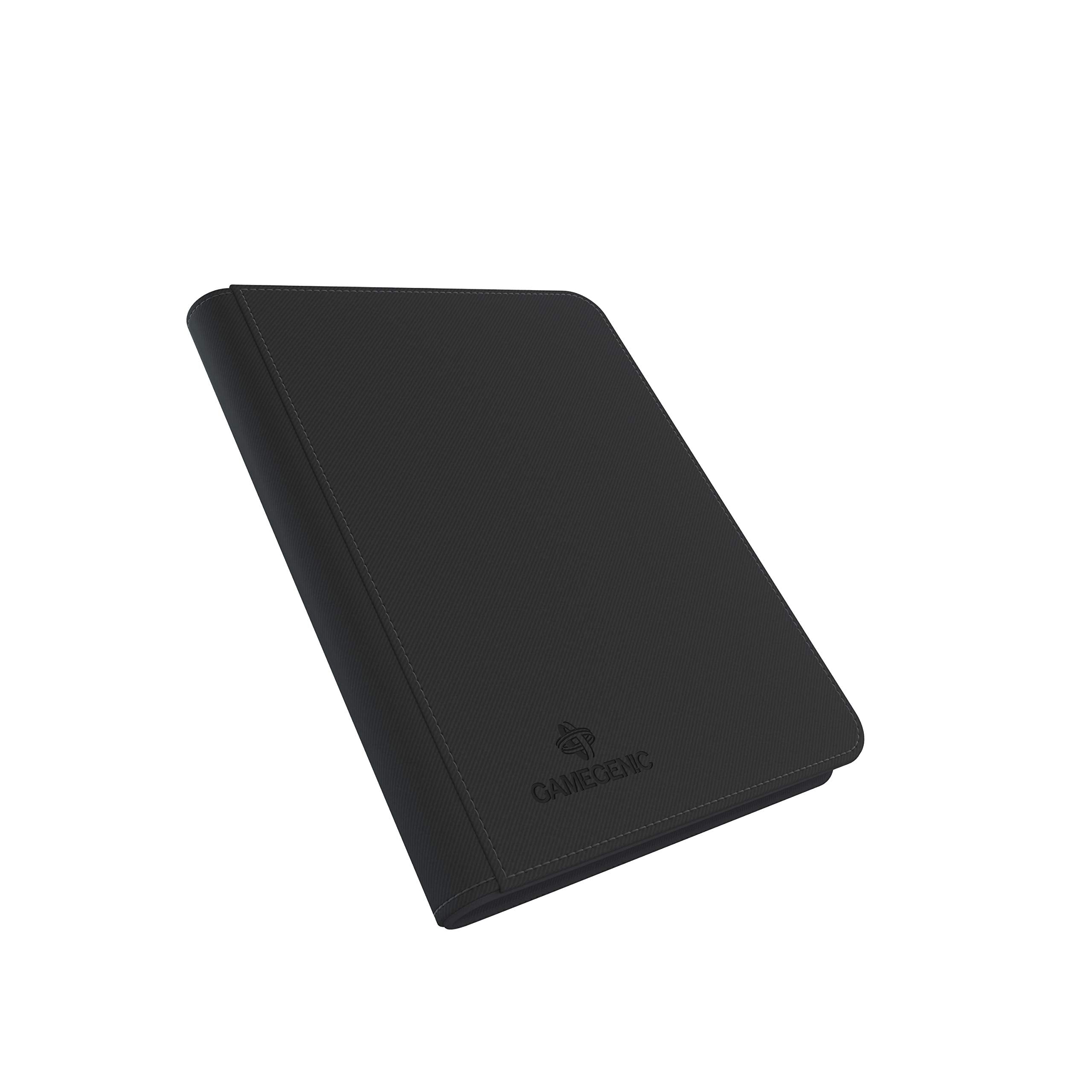 Gamegenic Zip-Up Album - 8-Pocket, Black | Holds 160 Sleeved Cards | Rigid Cover 4