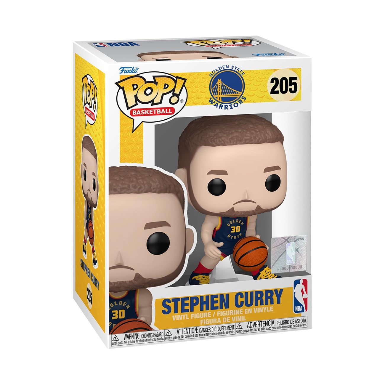 Funko Pop! NBA Warriors - Stephen Curry Vinyl Figure (City Edition 24) 83848 1