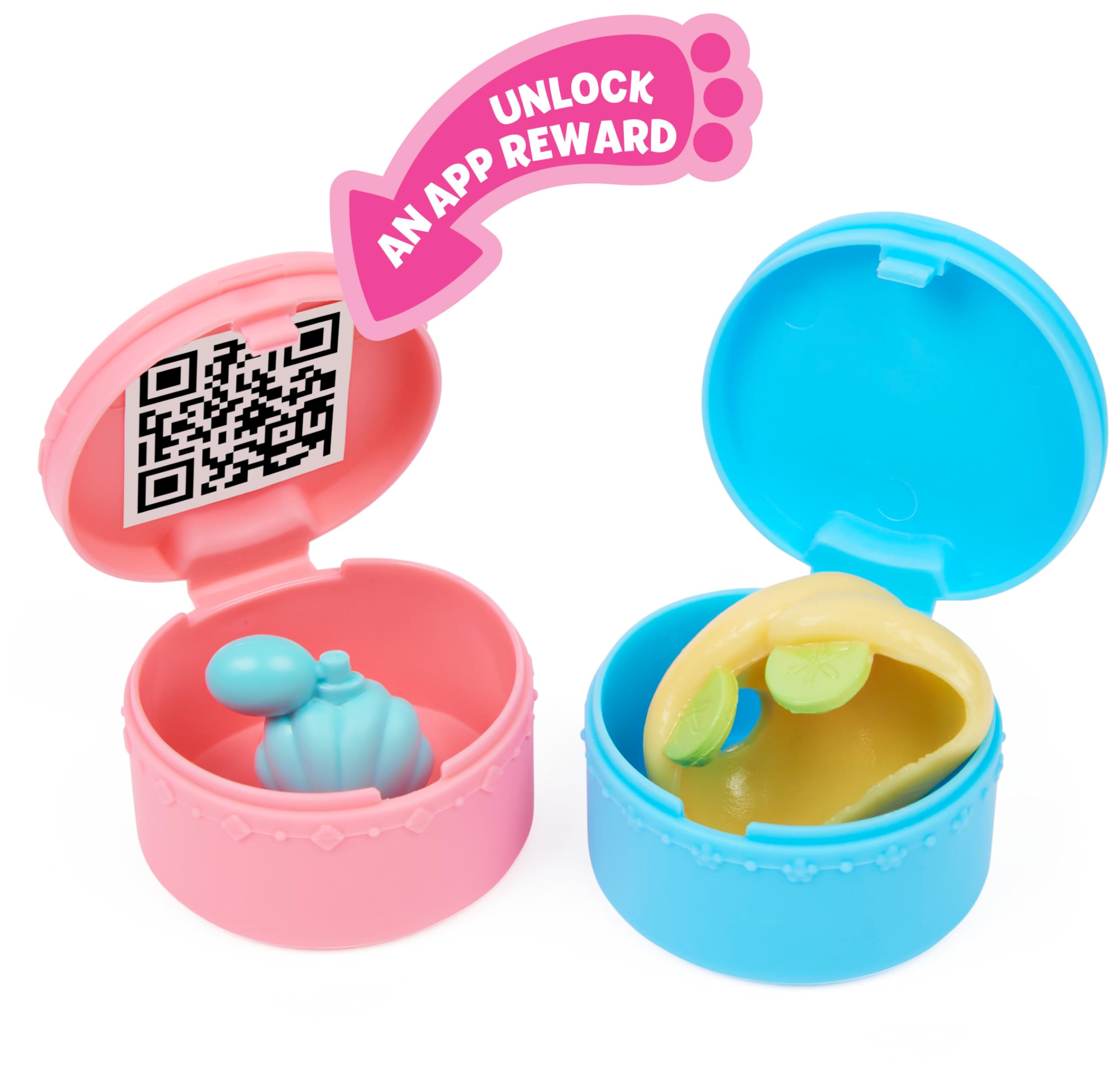 DREAMWORKS GABBY'S DOLLHOUSE Primp and Pamper Bathroom Playset with MerCat Figure for Ages 3+ 8