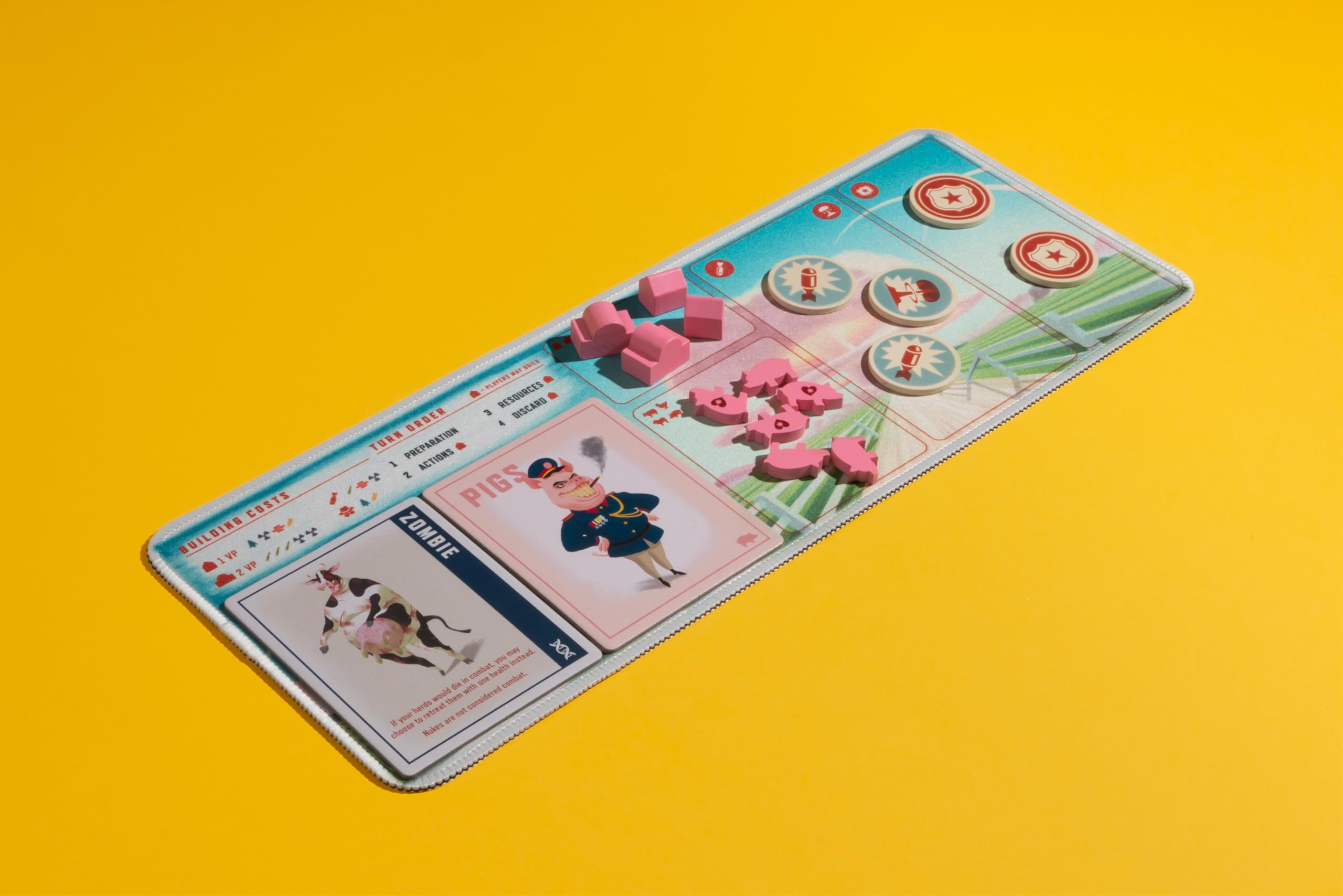 Farms Race Deluxe Edition 5-Pack Player Mats with Original Artwork 3