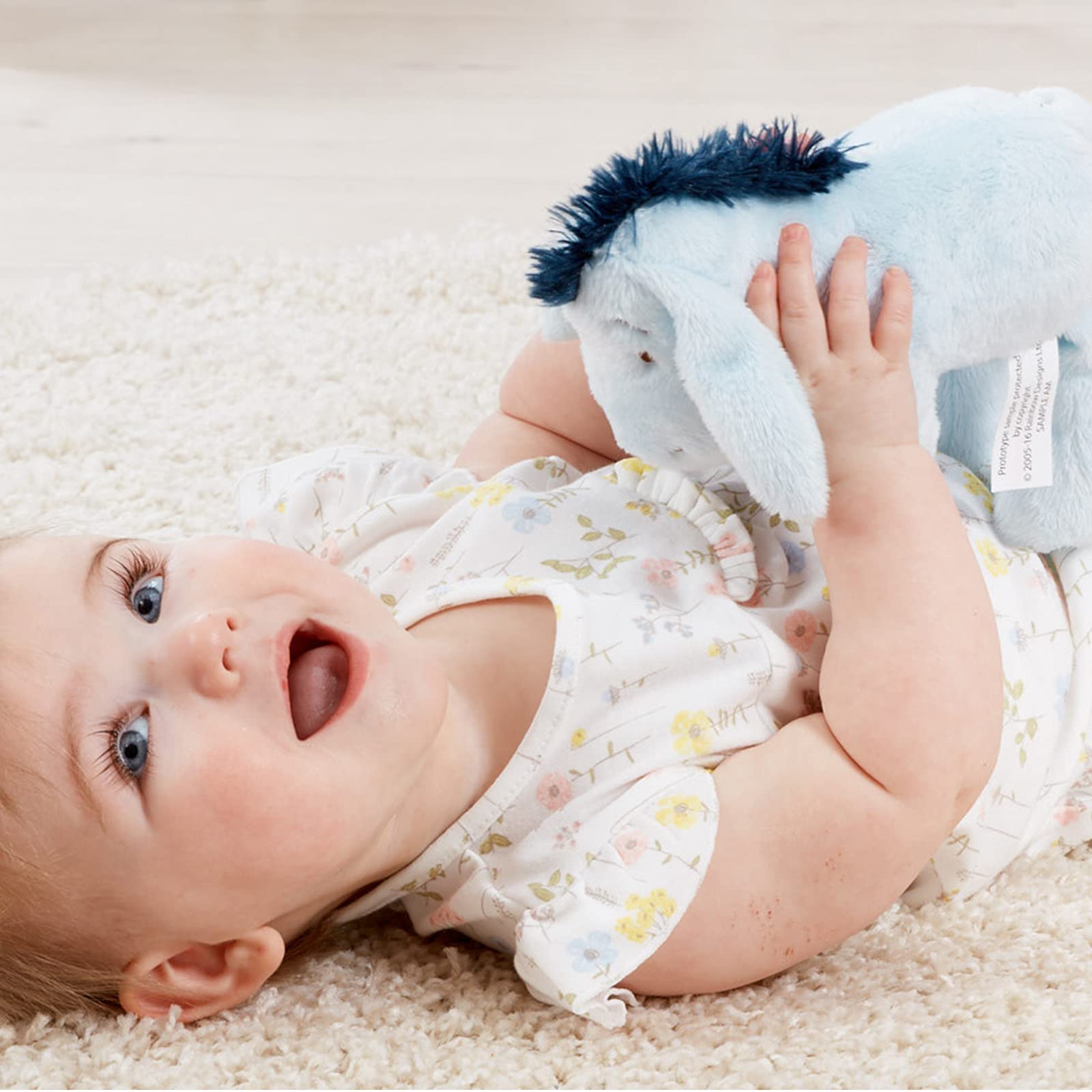 Classic Winnie the Pooh Eeyore Plush Toy - Soft Cuddly Donkey for Babies & Toddlers 5