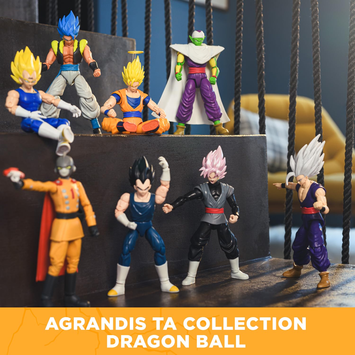 Bandai Dragon Stars Goku Action Figure - 17cm Articulated Anime Toy | Dragon Ball Super Collectible 5
