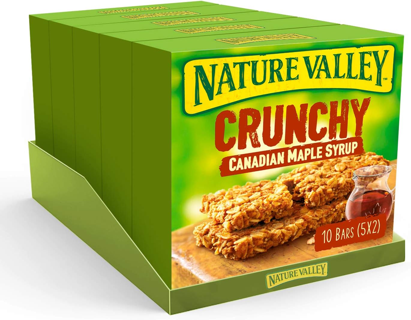 Nature Valley Müsliriegel mit knusprigem kanadischem Ahornsirup, 5 x 42 g