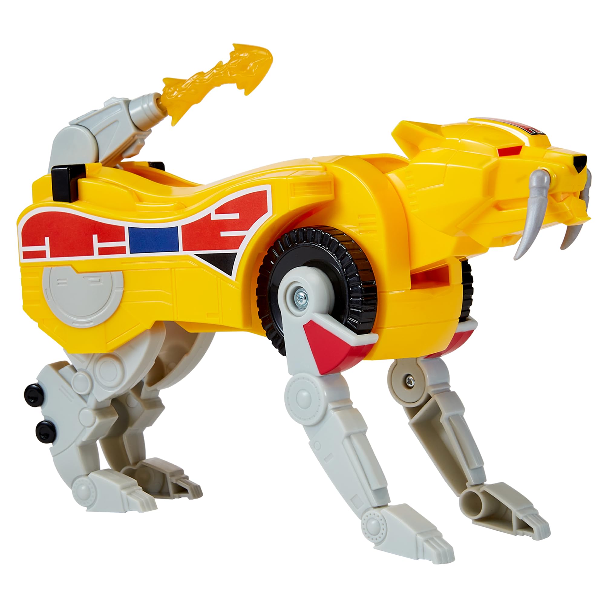 Playmates Power Rangers Re-Ignition Sabertooth Tiger Combinable Dinozord Action Figure | Ages 4+ 3