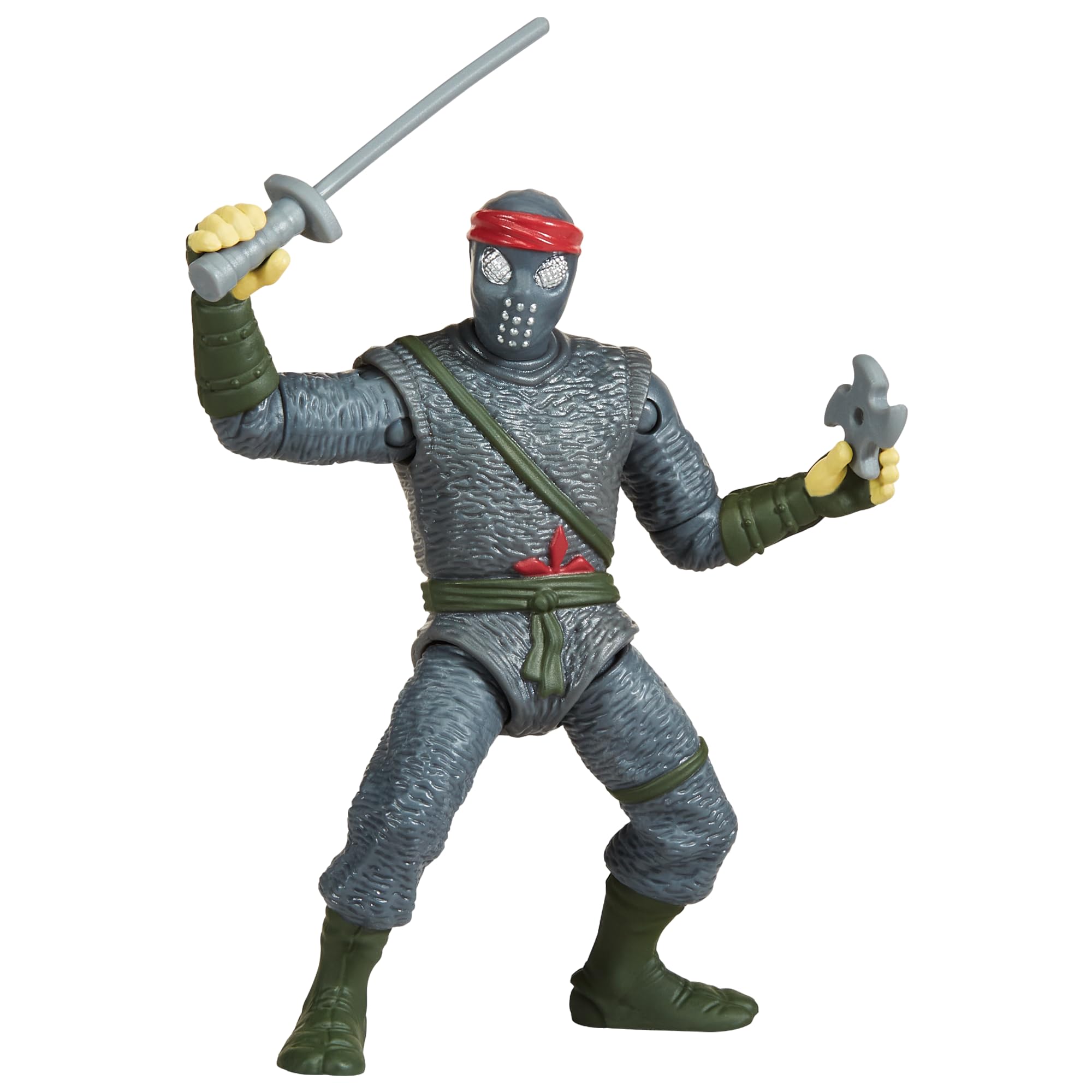 Teenage Mutant Ninja Turtles Foot Soldier Action Figure - 4-Inch Scale | Classic Movie Edition