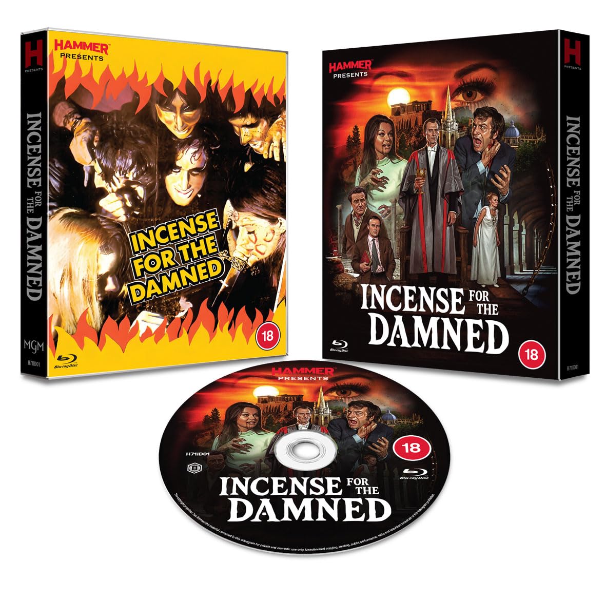 Incense for the Damned / Bloodsuckers [Blu-ray] 1