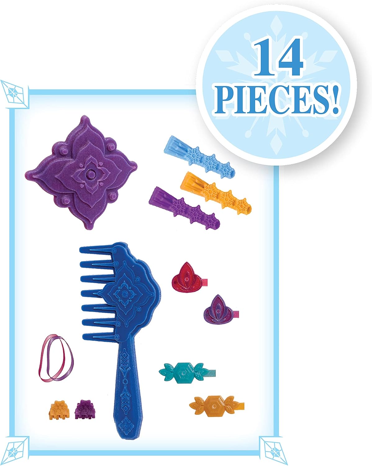 Disney Frozen 2 Anna Styling Head Set, 14-Piece