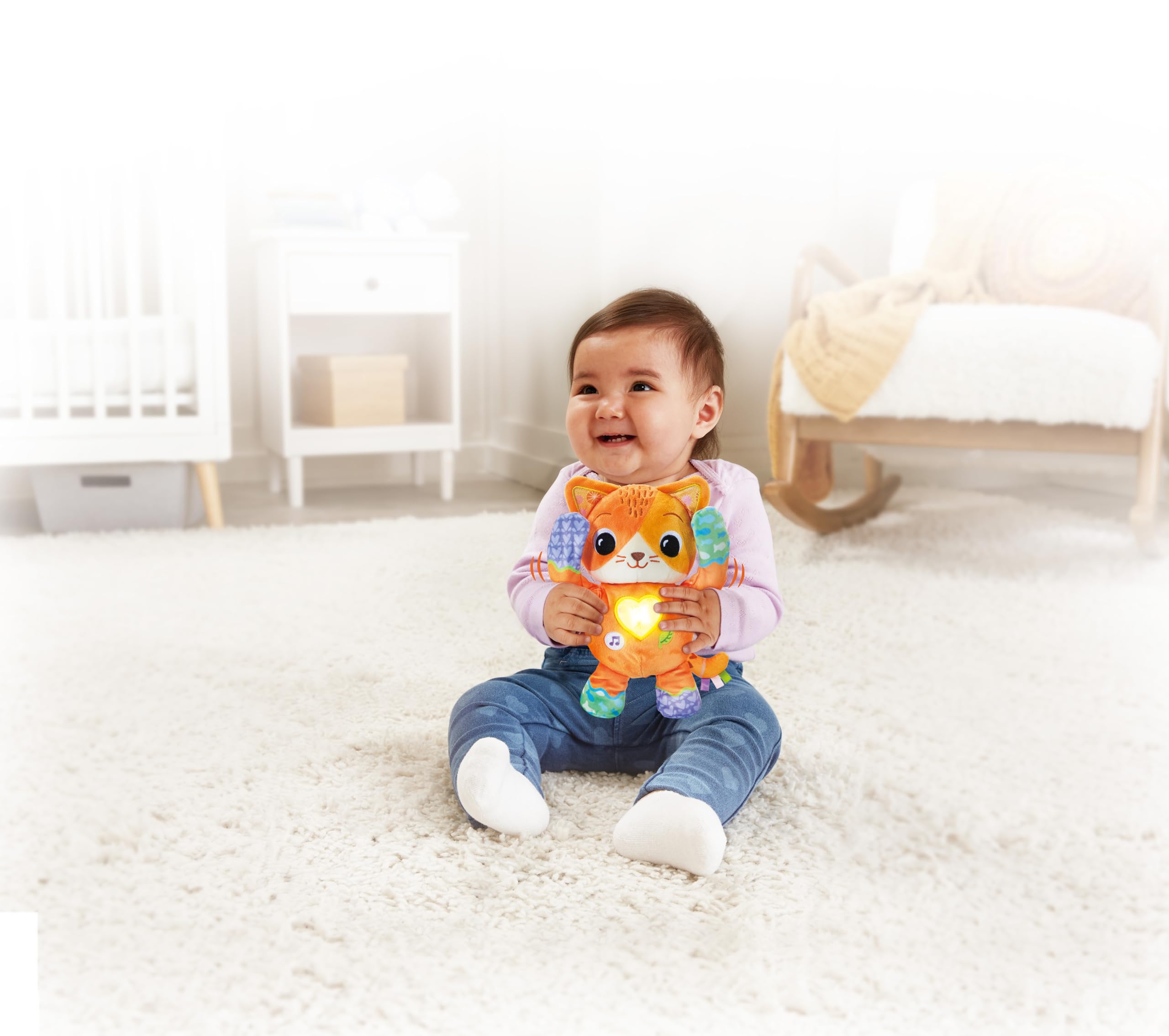 VTech Peek-a-Boo Paws Interactive Kitty Toy - Musical & Soothing Nature Sounds for Toddlers 12