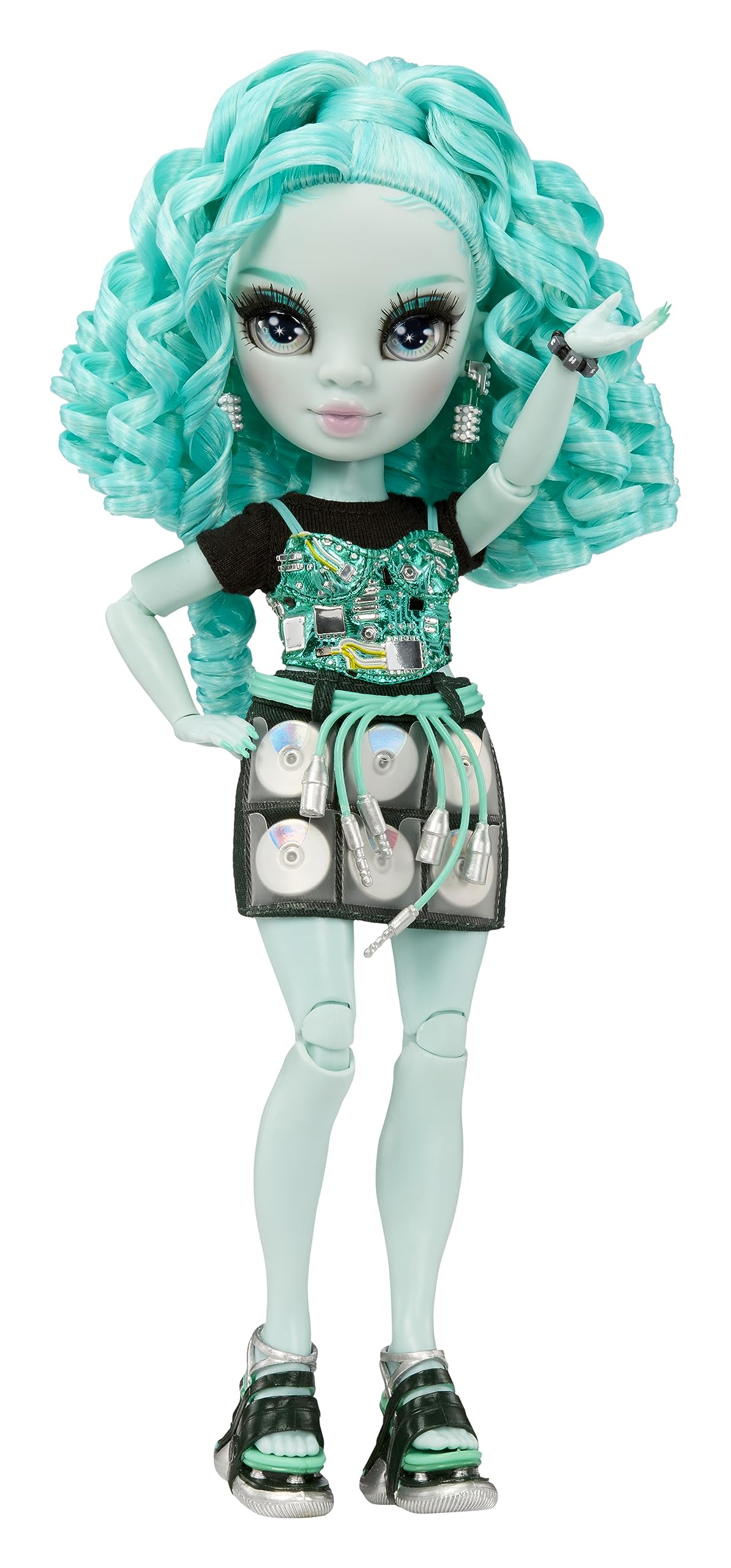 Rainbow High Shadow High Series 3 Berrie Skies Fashion Doll - 12 Inch, Green, Fully Articulated 4