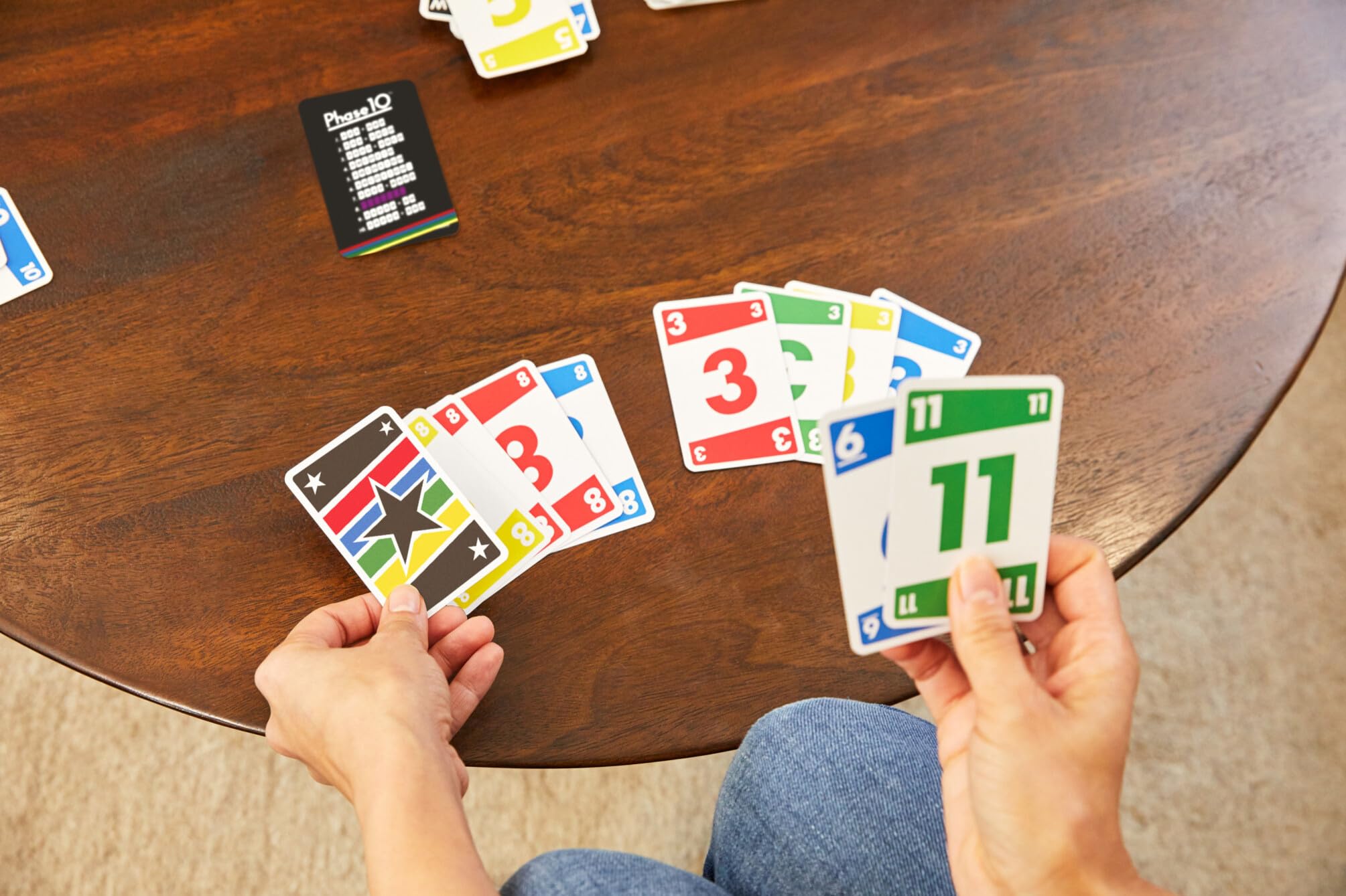 Mattel Games Phase 10 Card Game, Rummy-Style Sequences Game with 108 Cards, Model FFY05 6