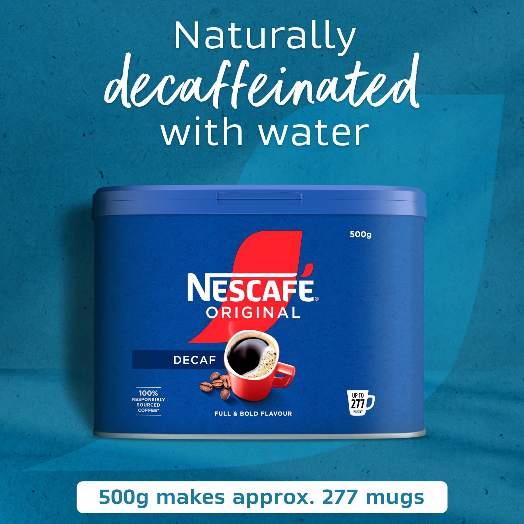 Nescafe - Original Decaf Instant-Kaffeegranulat 500g 8