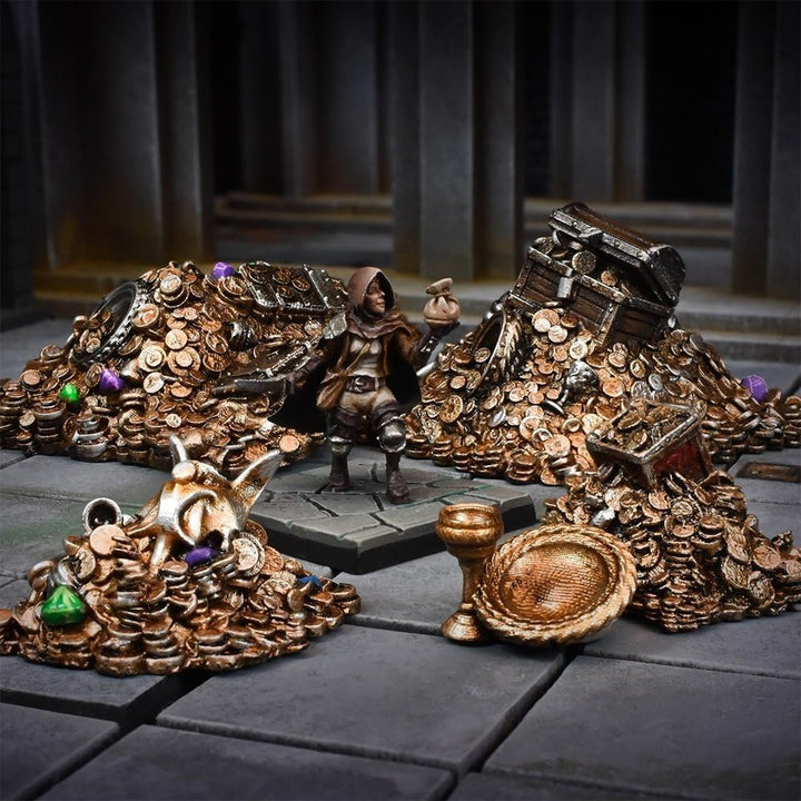 Mantic Games TerrainCrate: Treasury Plastic Scenery Set