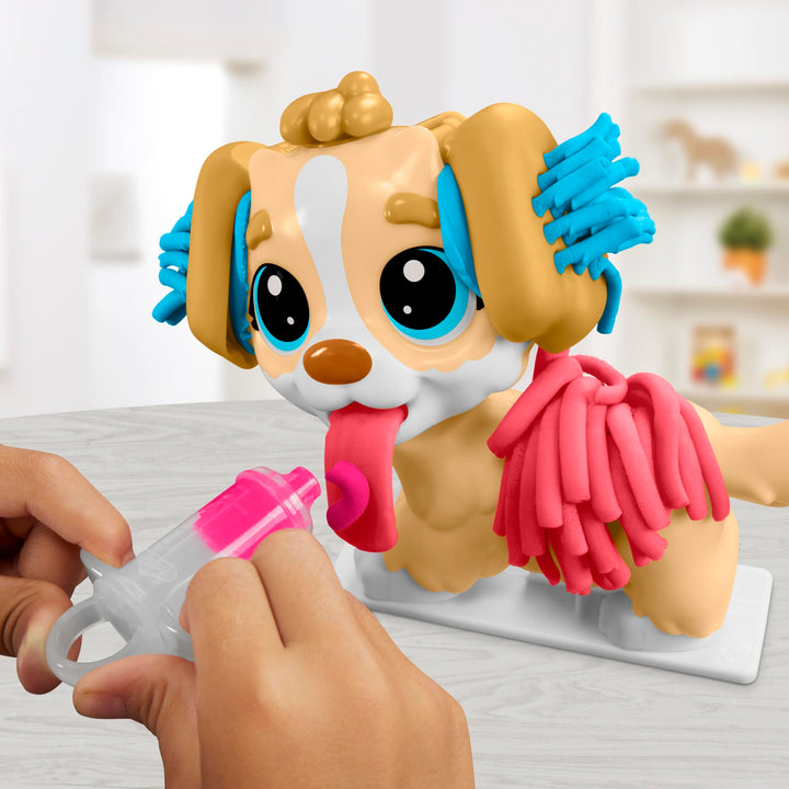 Play-Doh Care 'n Carry Vet Playset - Pretend Play Veterinarian Kit for Kids 3+