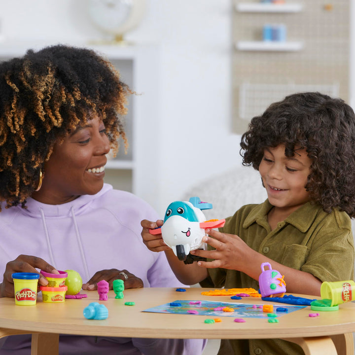 Play-Doh Airplane Explorer Starter Playset - Creative Travel-Themed Play for Ages 3+