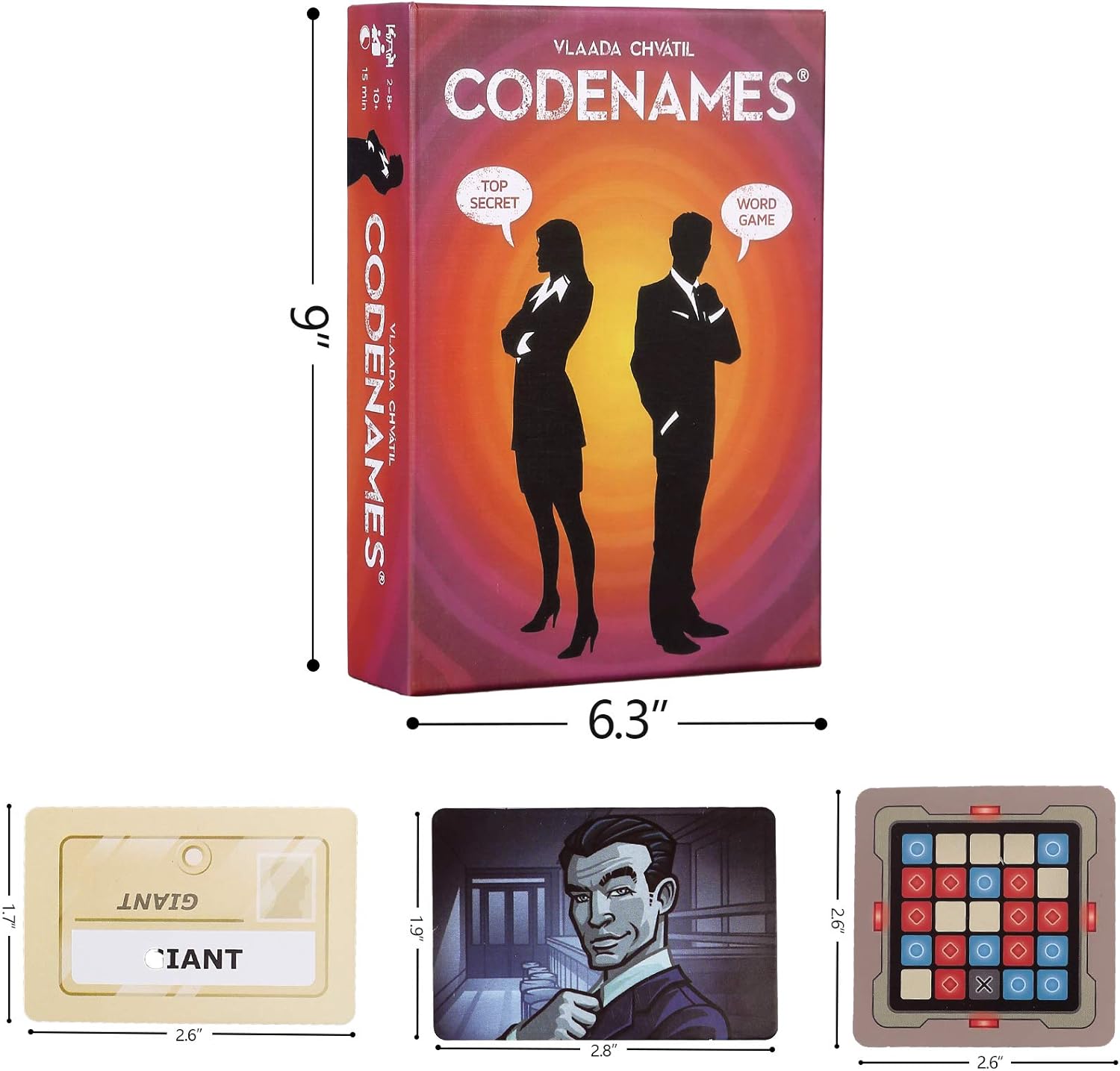Czech Games Edition Codenames Kartenspiel 3