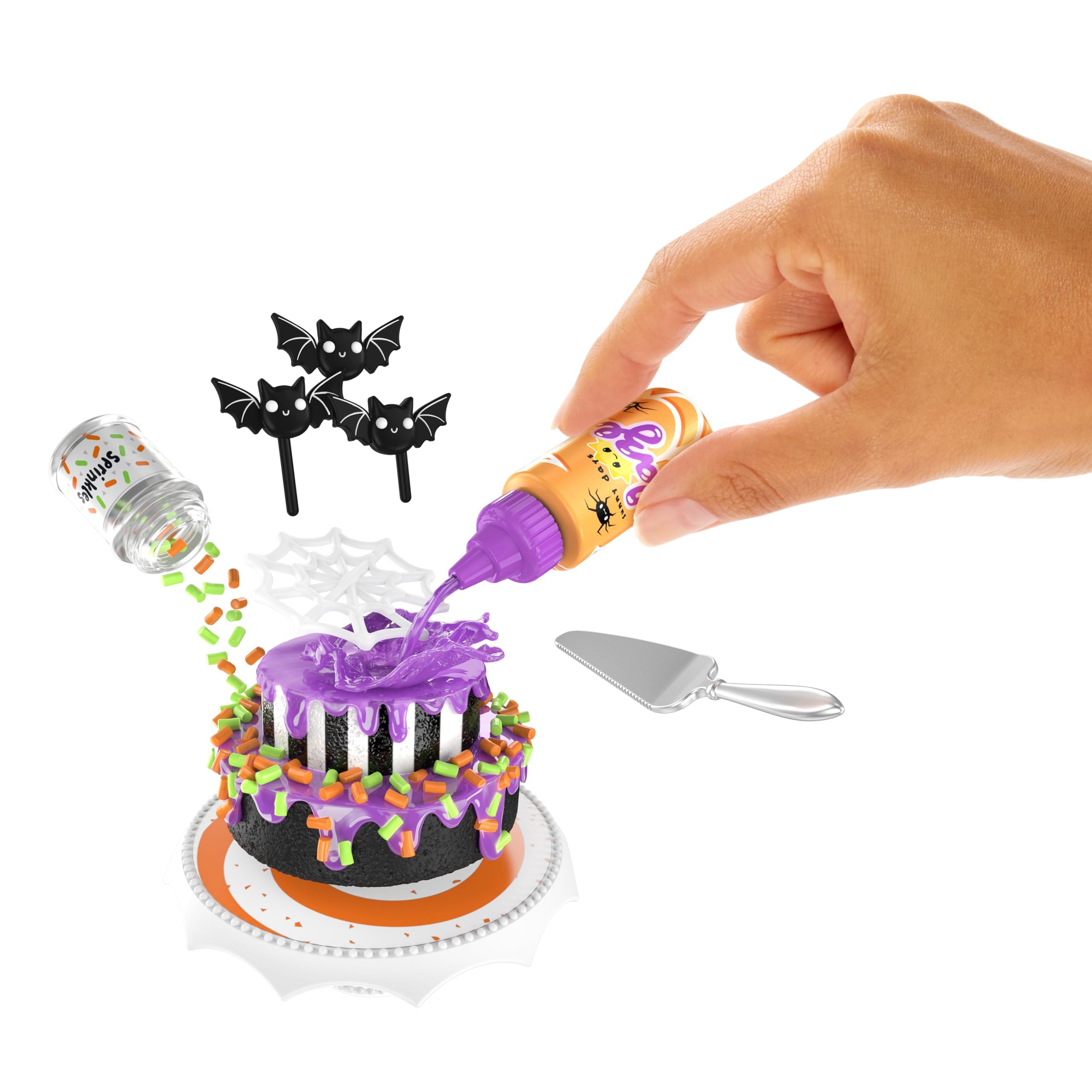 MGA's Miniverse Make It Mini Food Halloween Series 2 - Beetlejuice Beetlejuice Mini Diner Collectible, DIY Resin Play Set for Kids Ages 8+