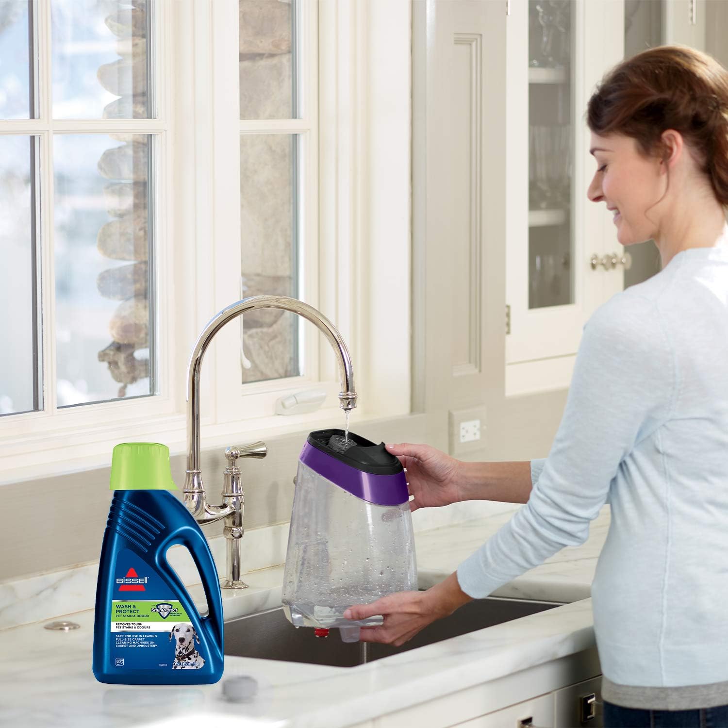 BISSELL Wash & Protect Pet Carpet Shampoo (1.5 L) 5