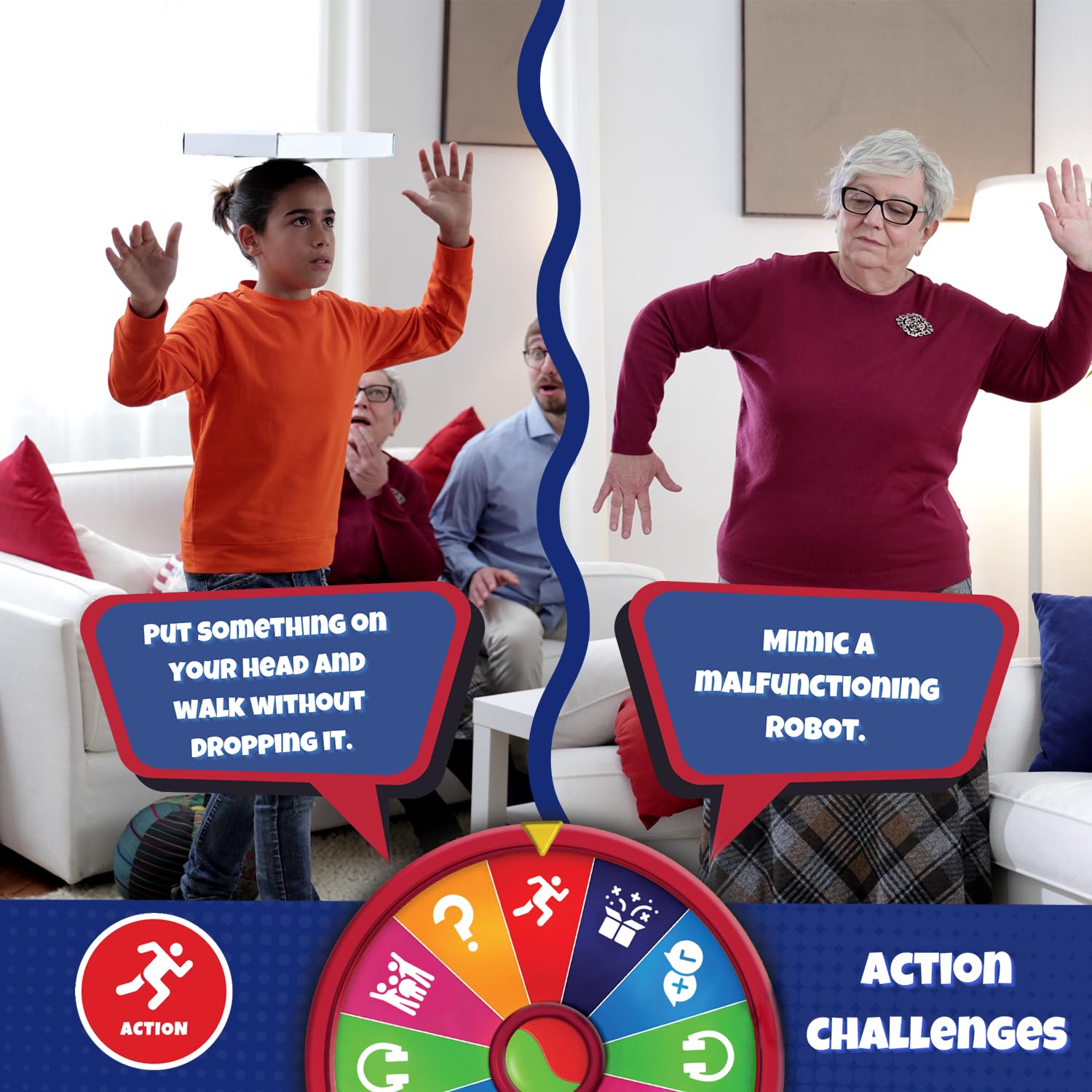 Wheel U Dare? The Ultimate Family Board Game with Electronic Game Master 2