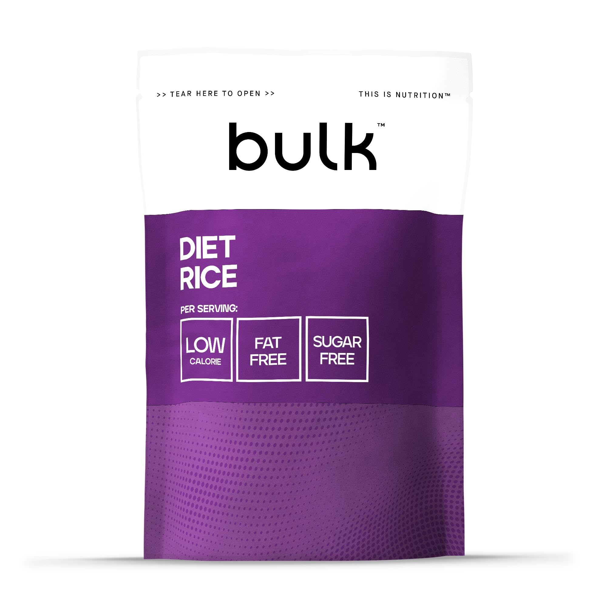 Bulk Diet Rice - Low Calorie, Ready in 1 Minute | 200g Pack 1
