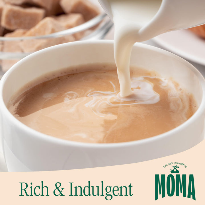MOMA Extra Creamy Oat Drink - 750ml - 100% Plant-Based, Vegan, No Added Sugar