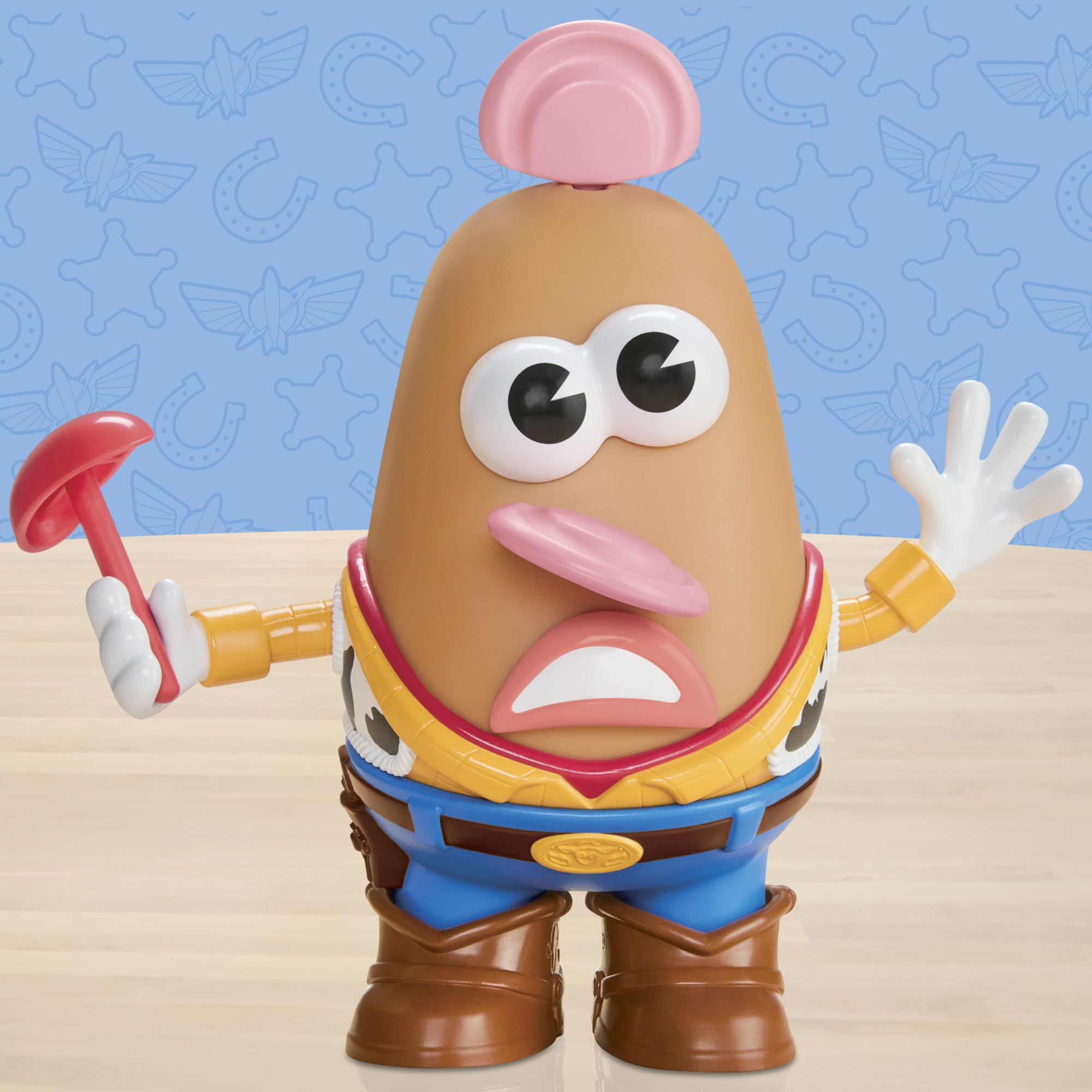 Mr. Potato Head Toy Story Woody Tater Set with 1 Potato Body and 12 Accessories | Ages 2+ 6