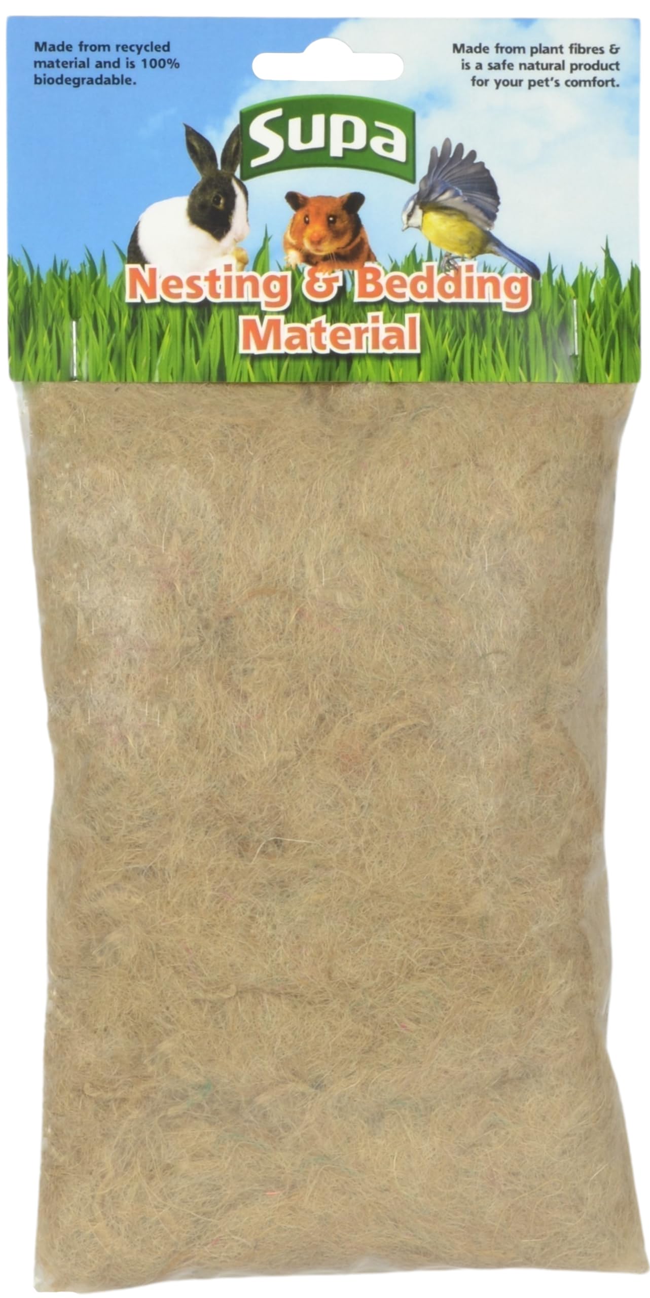 Supa Natural Bedding & Nesting Material - Environmentally Friendly Jute Fibre for Birds & Small Animals | 40g 4