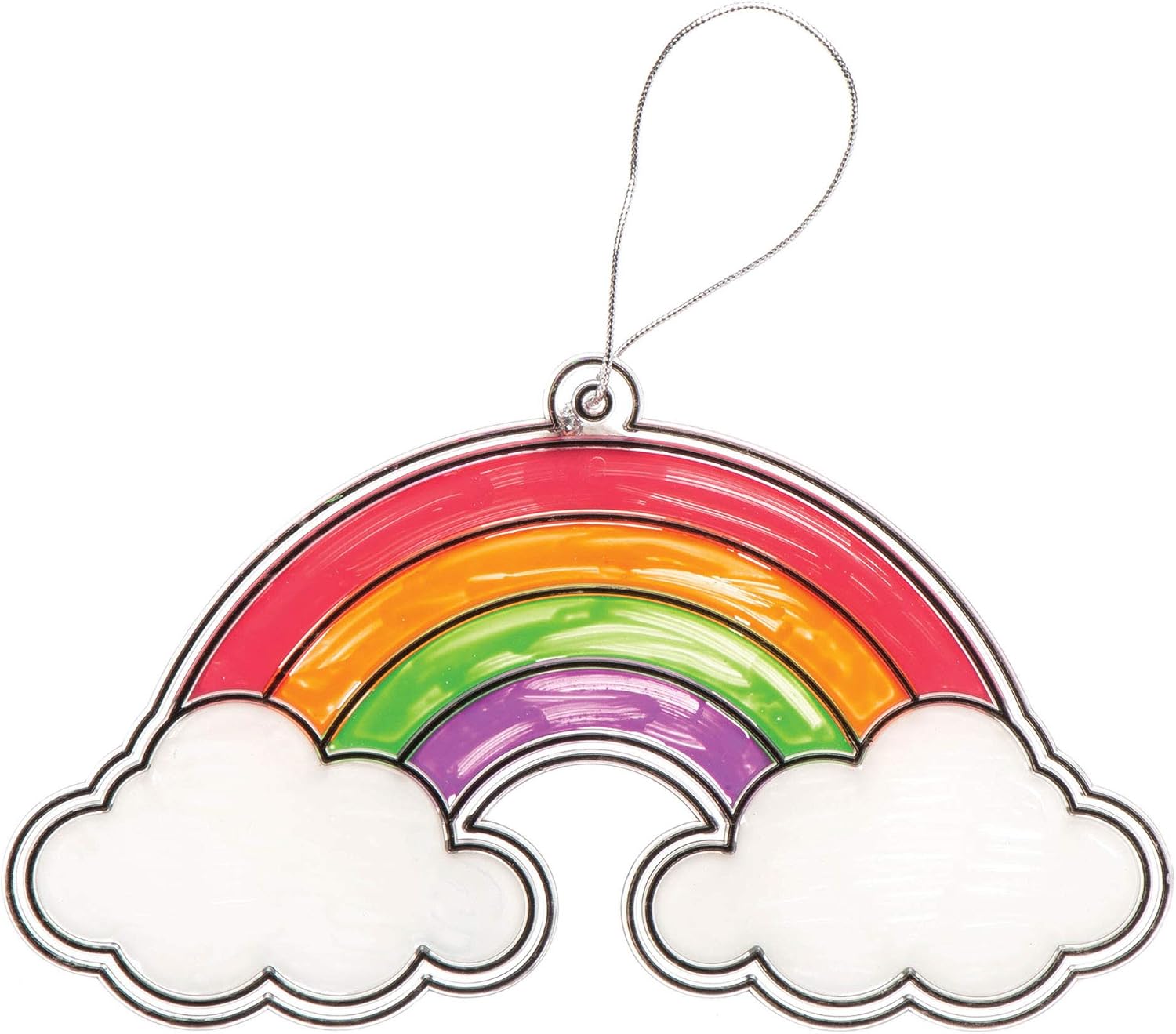 Baker Ross Unicorn Suncatcher Decorations - Arts & Crafts Kit for Kids 2